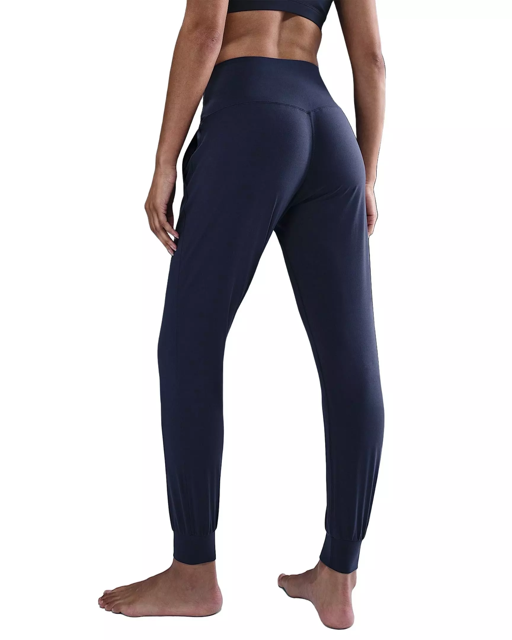 Nike Women's Zenvy Dri-FIT High-Waisted Joggers - Navy - NAVY