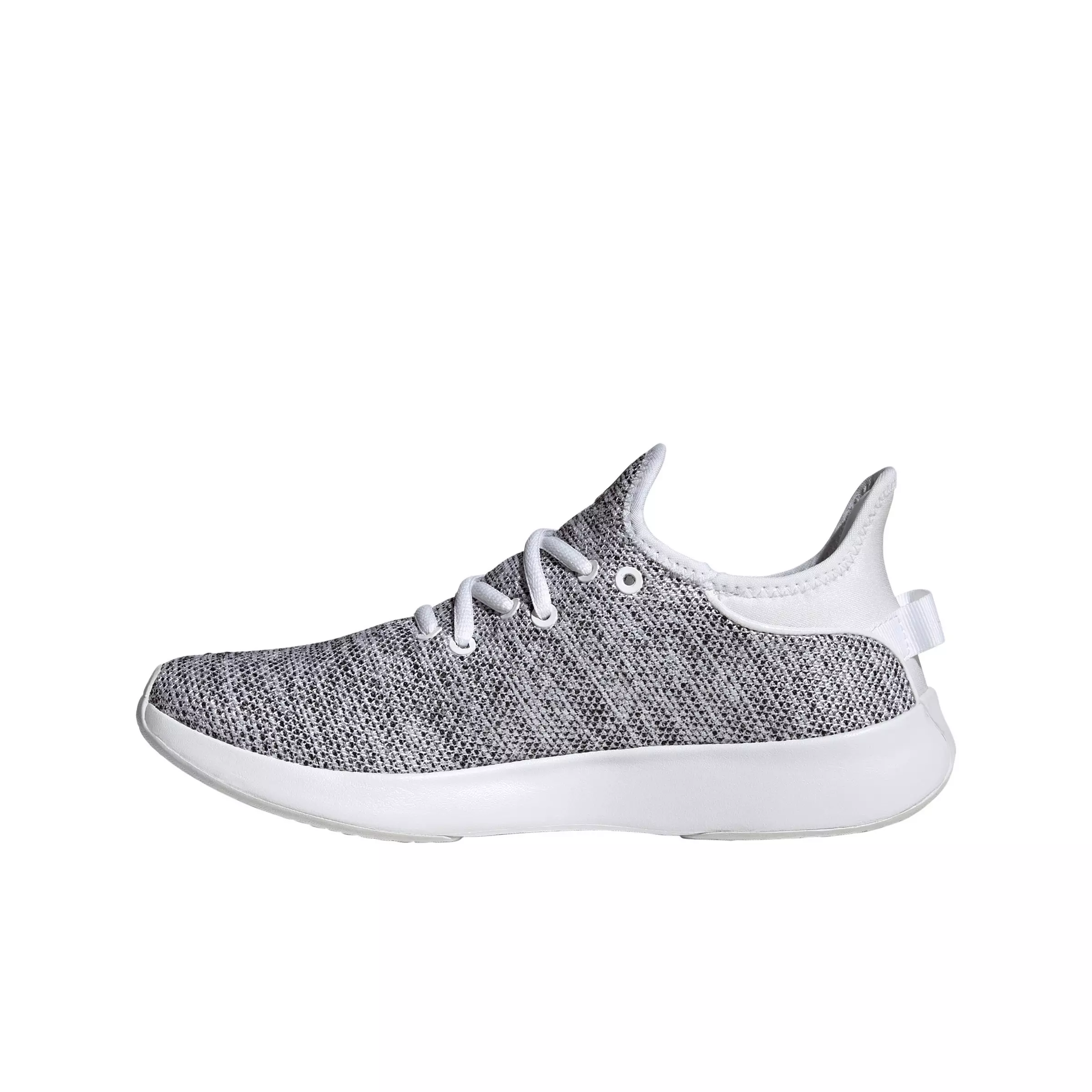 adidas Cloudfoam Pure "Ftwr White/Ftwr White/Core Black" Women's Running Shoe - WHITE/WHITE/BLACK