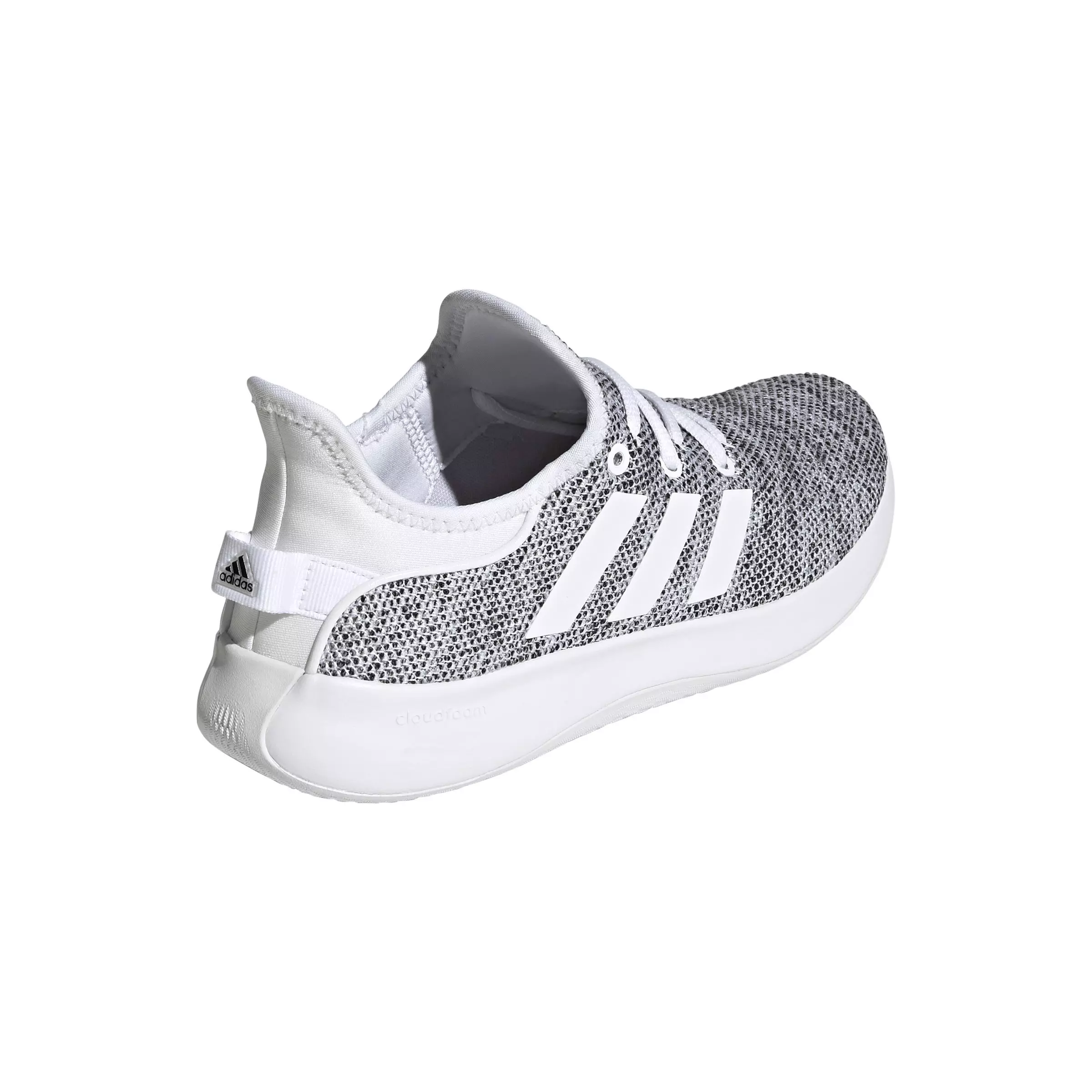 adidas Cloudfoam Pure "Ftwr White/Ftwr White/Core Black" Women's Running Shoe - WHITE/WHITE/BLACK