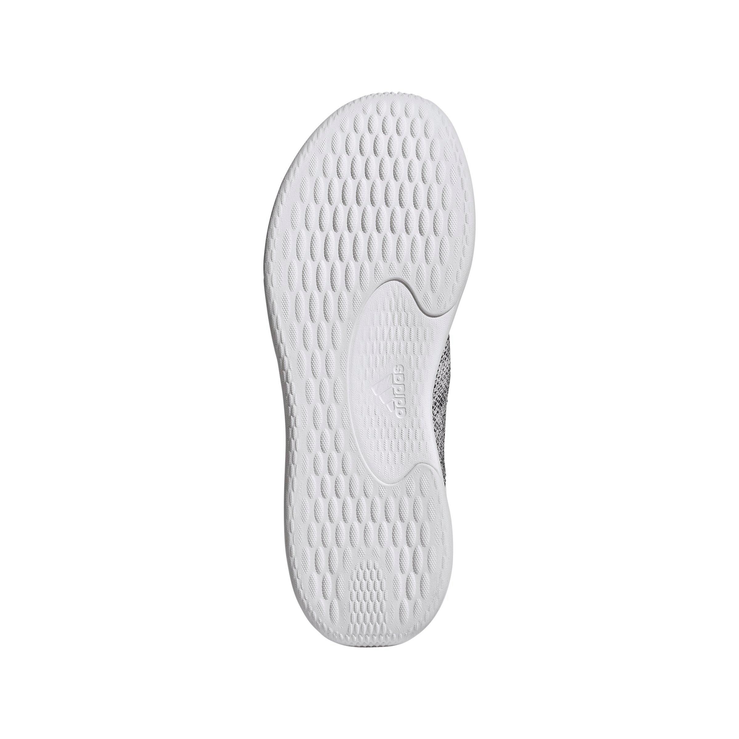 adidas Cloudfoam Pure "Ftwr White/Ftwr White/Core Black" Women's Running Shoe - WHITE/WHITE/BLACK Thumbnail View 6