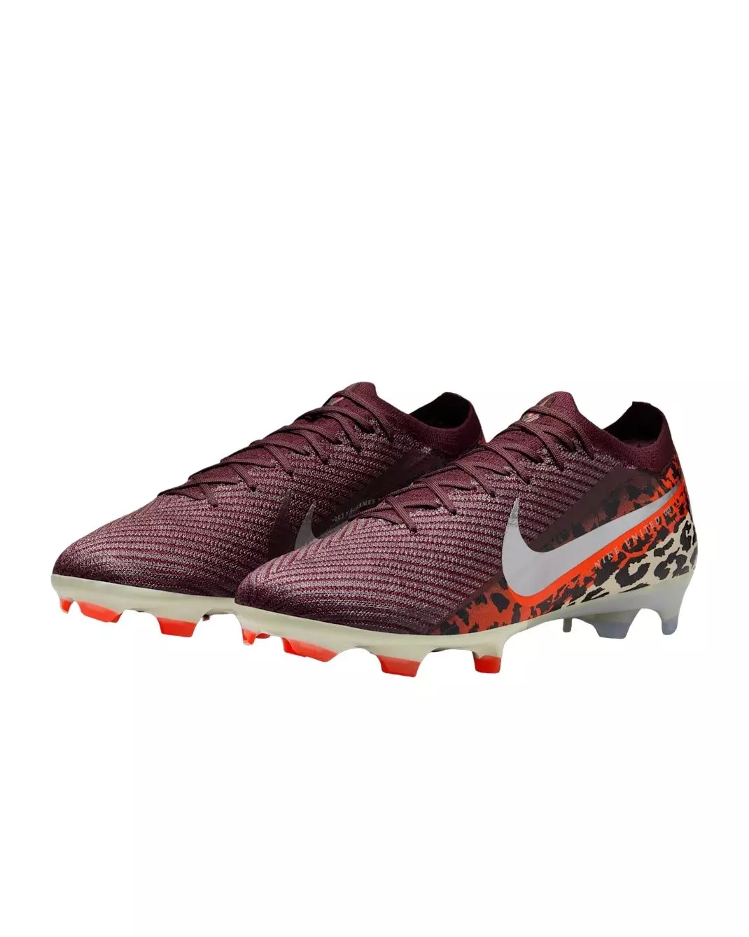 Nike United Mercurial Vapor 16 Elite FG "Burgundy Crush/Red/Fossil/Silver" Men's Soccer Cleat - BURGUNDY/RED/FOSSIL/SILVER