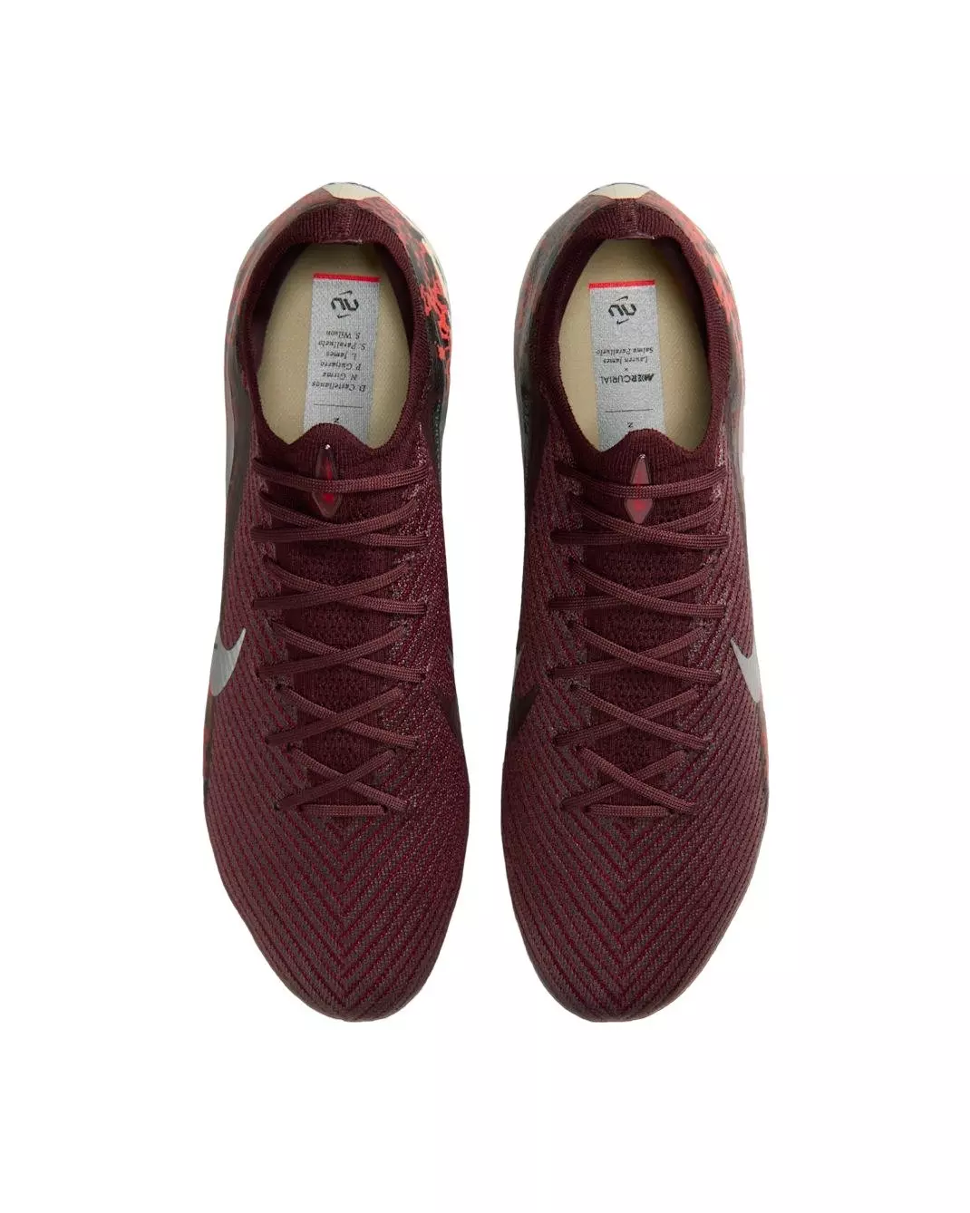 Nike United Mercurial Vapor 16 Elite FG "Burgundy Crush/Red/Fossil/Silver" Men's Soccer Cleat - BURGUNDY/RED/FOSSIL/SILVER