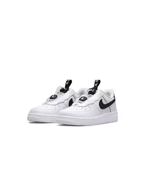 Nike Force 1 Toggle White/Black Preschool Boys' Shoe - Hibbett