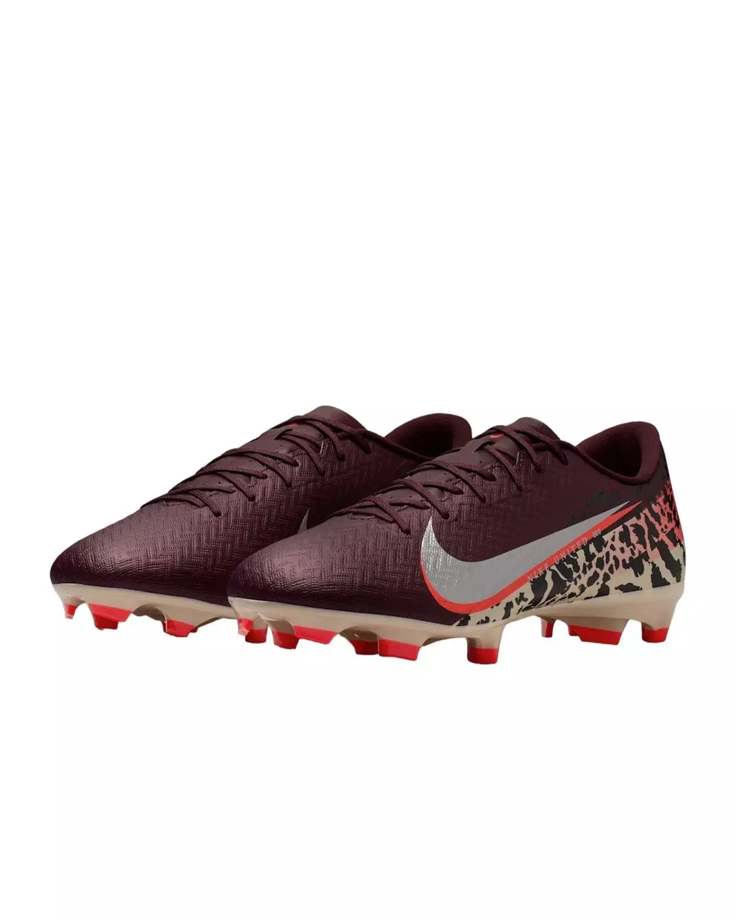 Nike United Mercurial Vapor 16 Academy MG "Burgundy Crush/Red/Fossil/Silver" Men's Soccer Cleat - BURGUNDY/RED/FOSSIL/SILVER