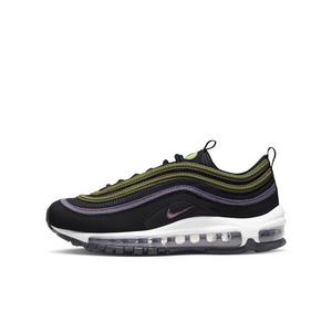 Nike Air Max 97 "Black/Elemental Pink/Canyon Purple" Grade School Boys' Shoe
