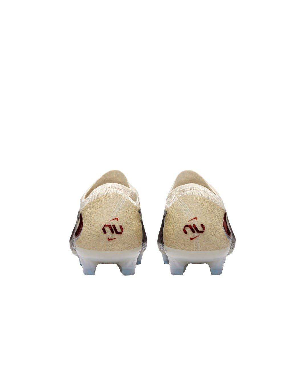 Nike United Phantom 6 Low Elite FG "Burgundy Crush/Fossil/University Red" Men's Soccer Cleat - BURGUNDY/FOSSIL/RED Thumbnail View 5