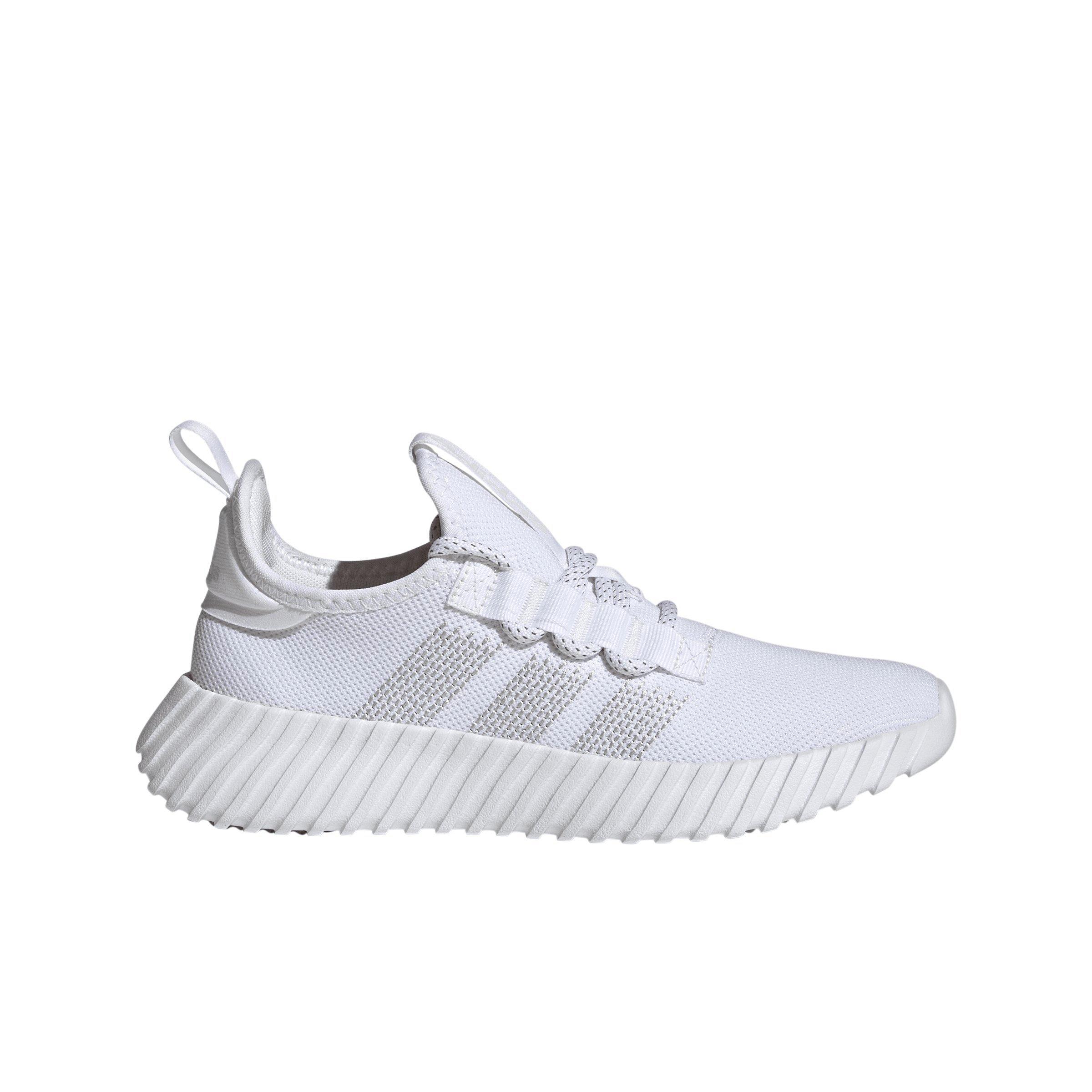 adidas Kaptir Flow "Ftwr White/Crystal White/Zero Metallic" Women's Running Shoe - WHITE/WHITE/ZERO Thumbnail View 1