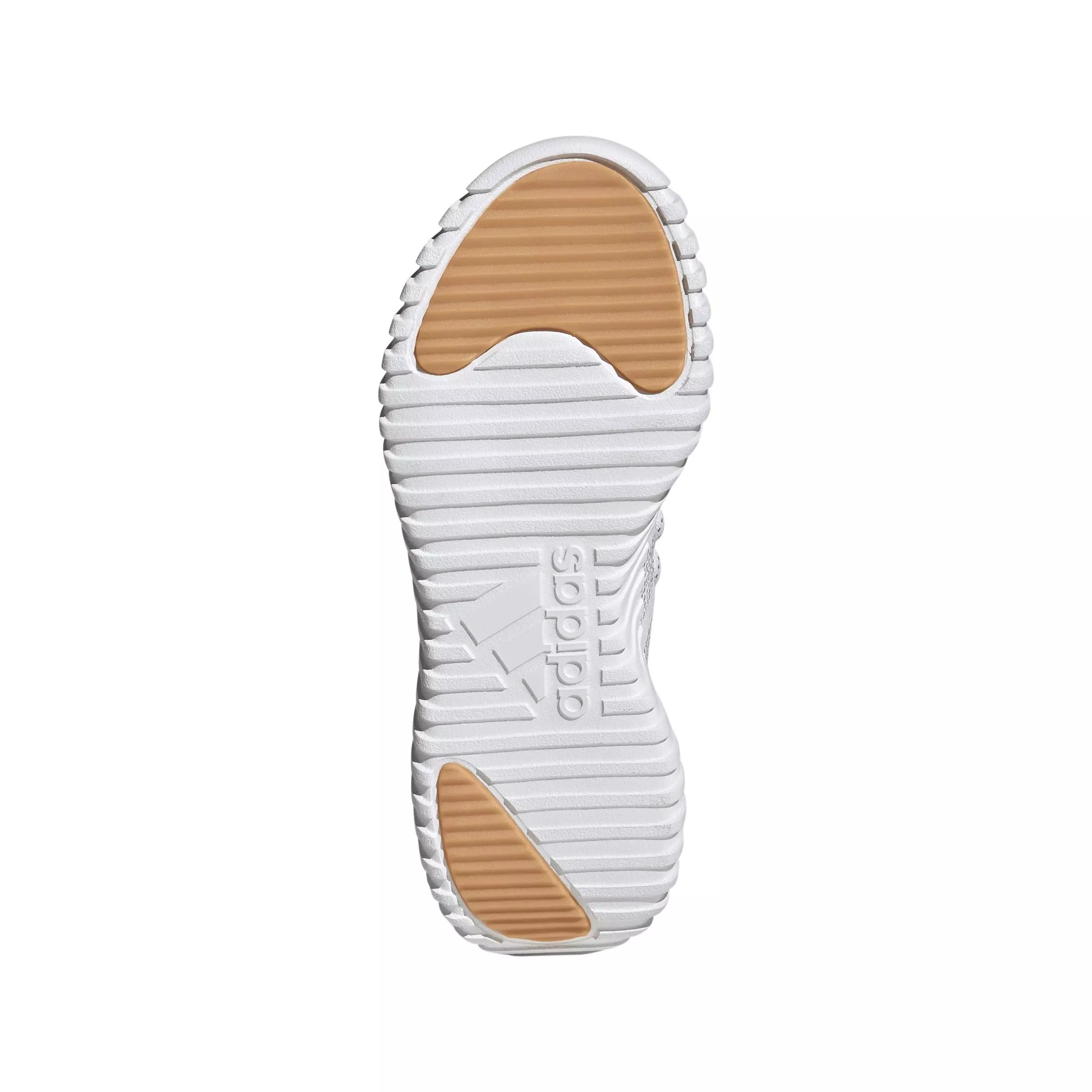 adidas Kaptir Flow "Ftwr White/Crystal White/Zero Metallic" Women's Running Shoe - WHITE/WHITE/ZERO