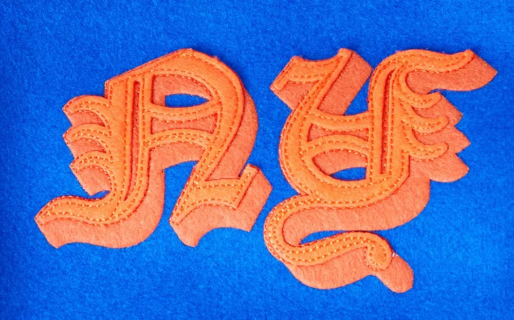 Pro Standard Men's MLB New York Mets Old English Rib Wool Varsity Jacket -Royal/Orange - ROYAL/ORANGE