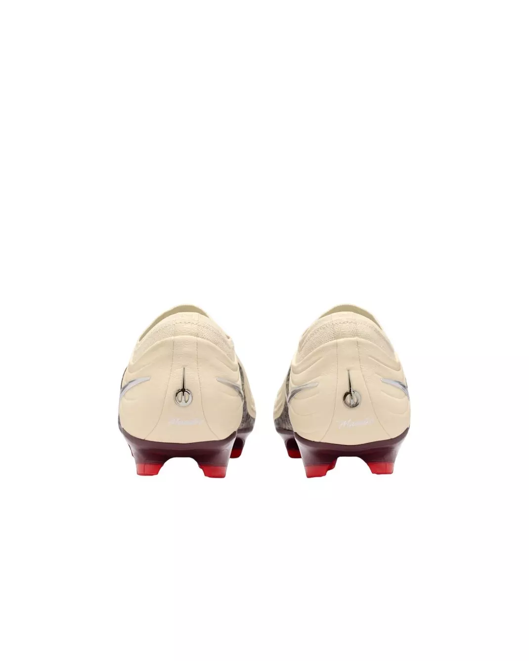Nike United Tiempo Maestro Elite FG "Fossil/Burgundy Crush/Metallic Silver" Men's Soccer Cleat - FOSSIL/BURGUNDY/SILVER