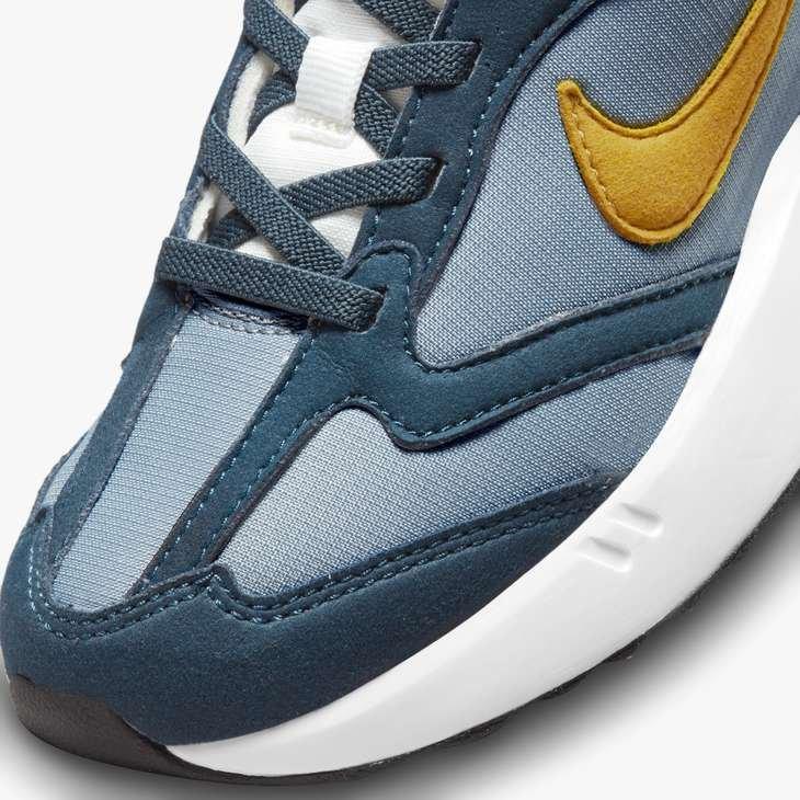 Nike Air Max Dawn "Particle Grey/Dk Citron/Armory Navy" Preschool Boys' Shoe - GREY Thumbnail View 6