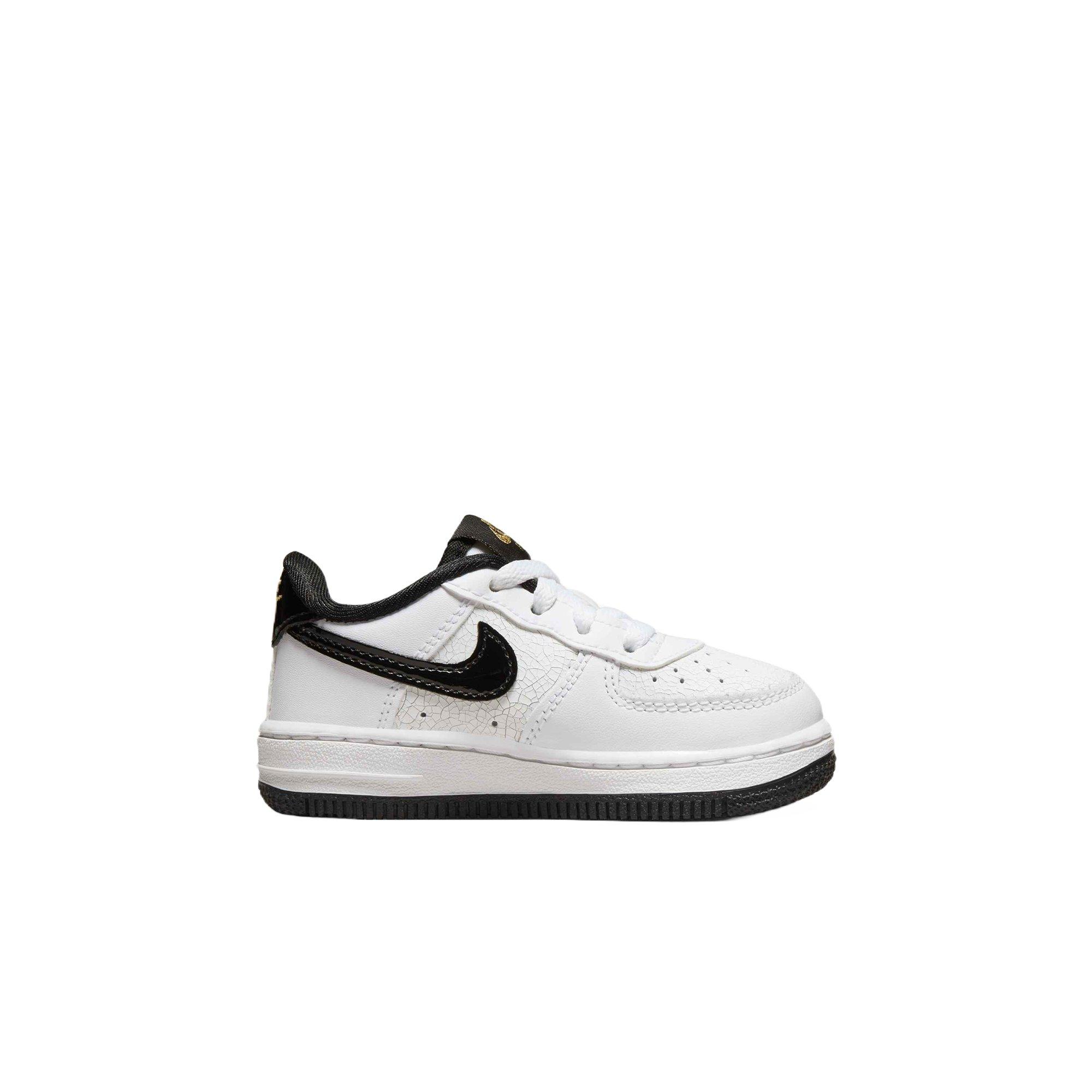 Nike Force 1 LV8 Black/Iron Grey/White Toddler Boys' Shoes, Size: 8