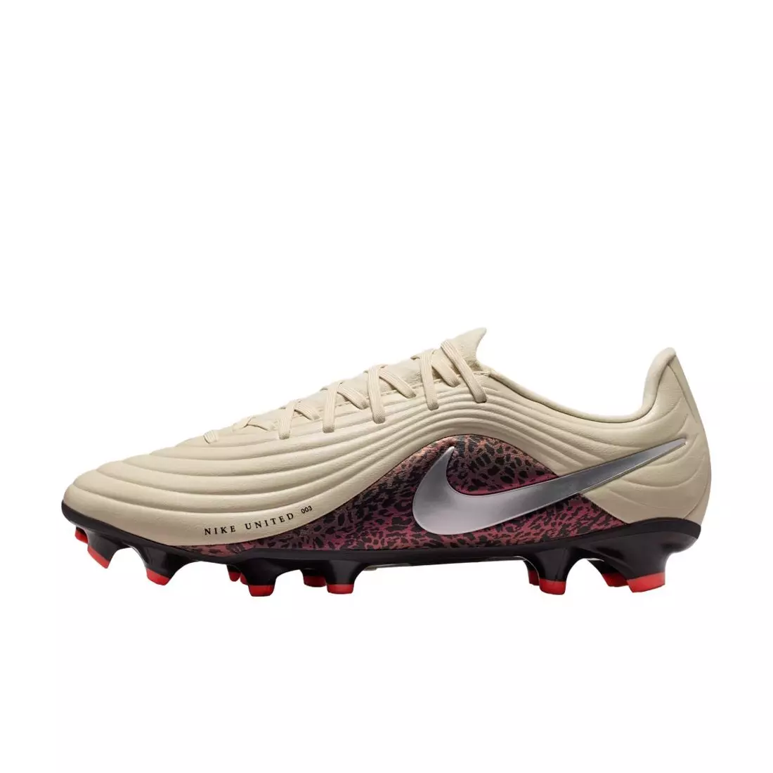 Nike United Tiempo Maestro Academy MG "Fossil/Burgundy Crush/Metallic Silver" Men's Soccer Cleat - FOSSIL/BURGUNDY/SILVER