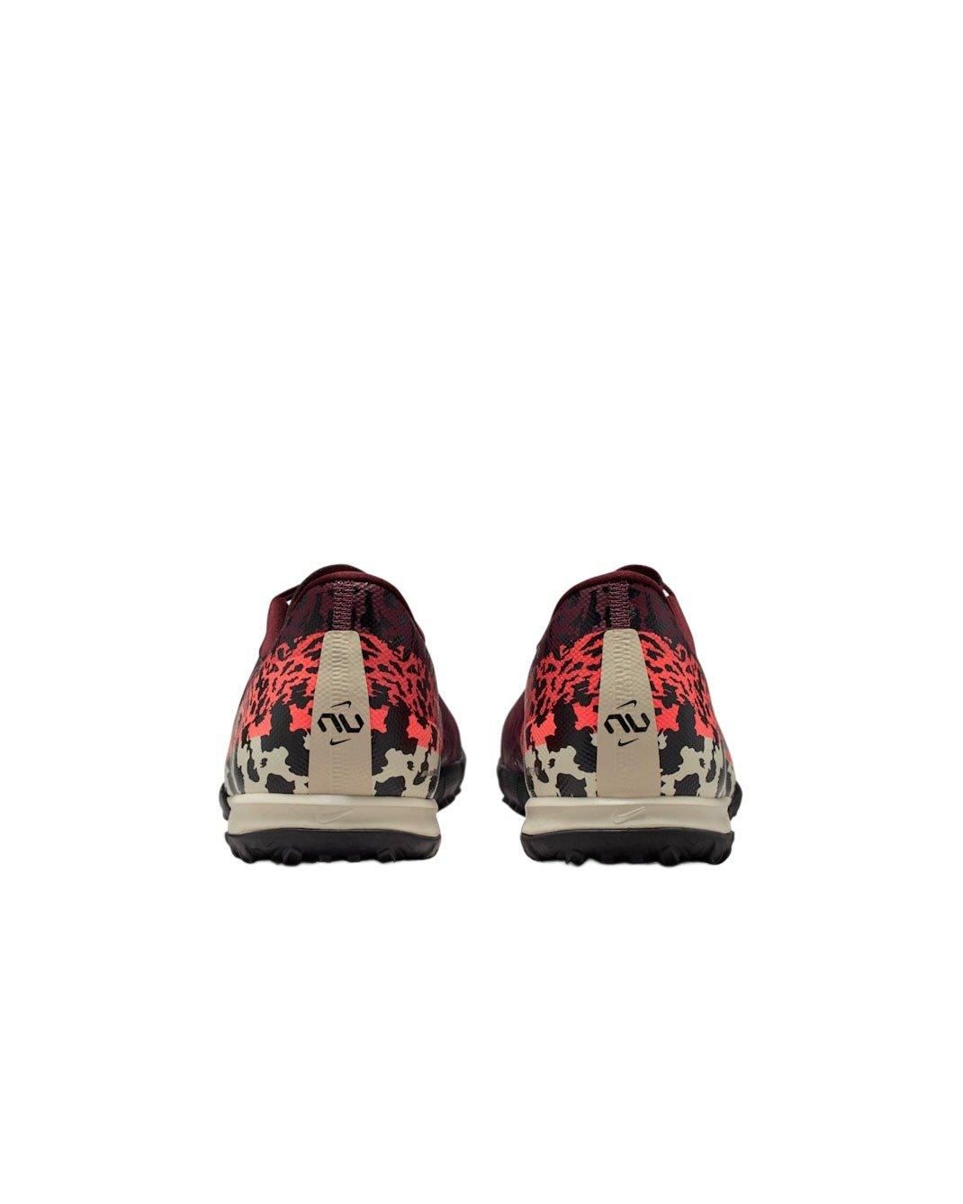 Nike United Mercurial Vapor 16 Academy Turf "Burgundy Crush/Red/Fossil/Silver" Men's Soccer Shoe - BURGUNDY/RED/FOSSIL/SILVER Thumbnail View 5