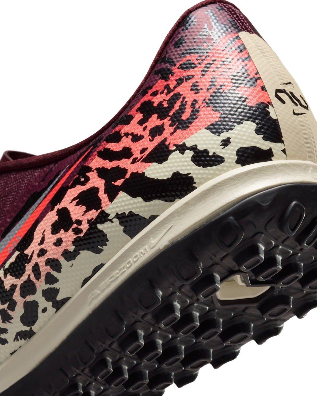 Nike United Mercurial Vapor 16 Academy Turf "Burgundy Crush/Red/Fossil/Silver" Men's Soccer Shoe - BURGUNDY/RED/FOSSIL/SILVER Thumbnail View 8