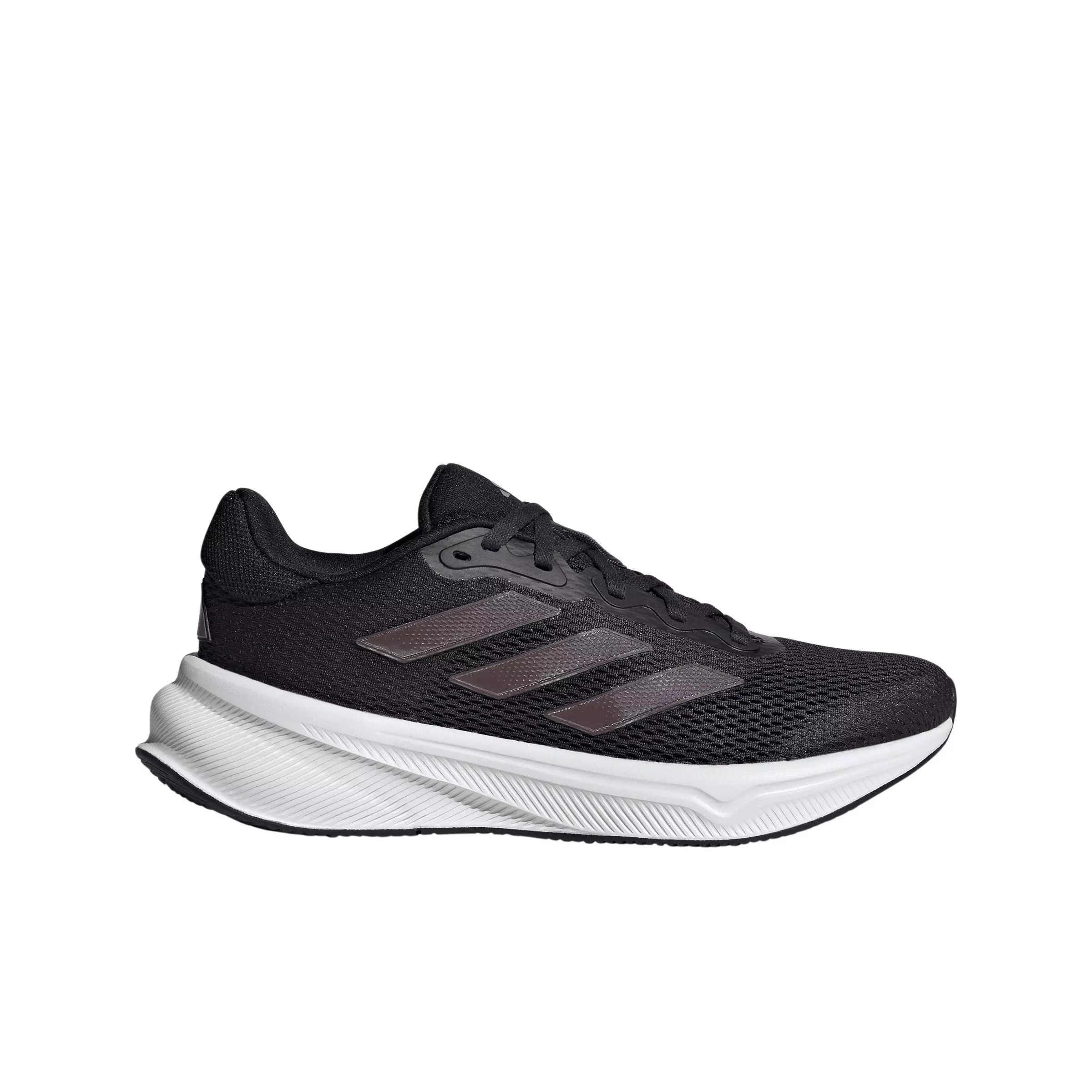 adidas Response "Aurora Black/Aurora Metallic/Wonder Orchid" Women's Running Shoe - BLACK/AURORA/ORCHID