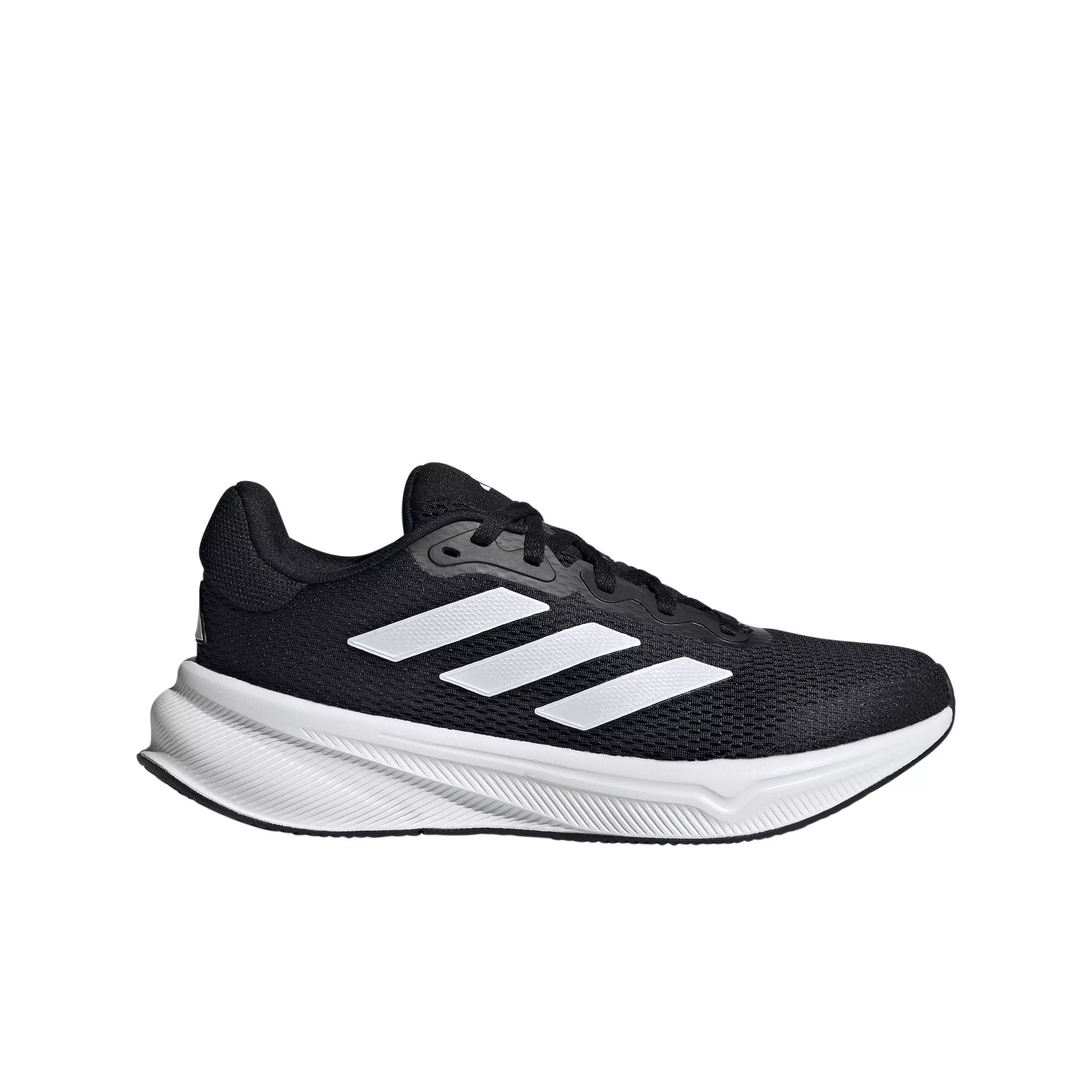 adidas Response "Core Black/Ftwr White/Core Black" Women's Running Shoe - BLACK/WHITE/BLACK