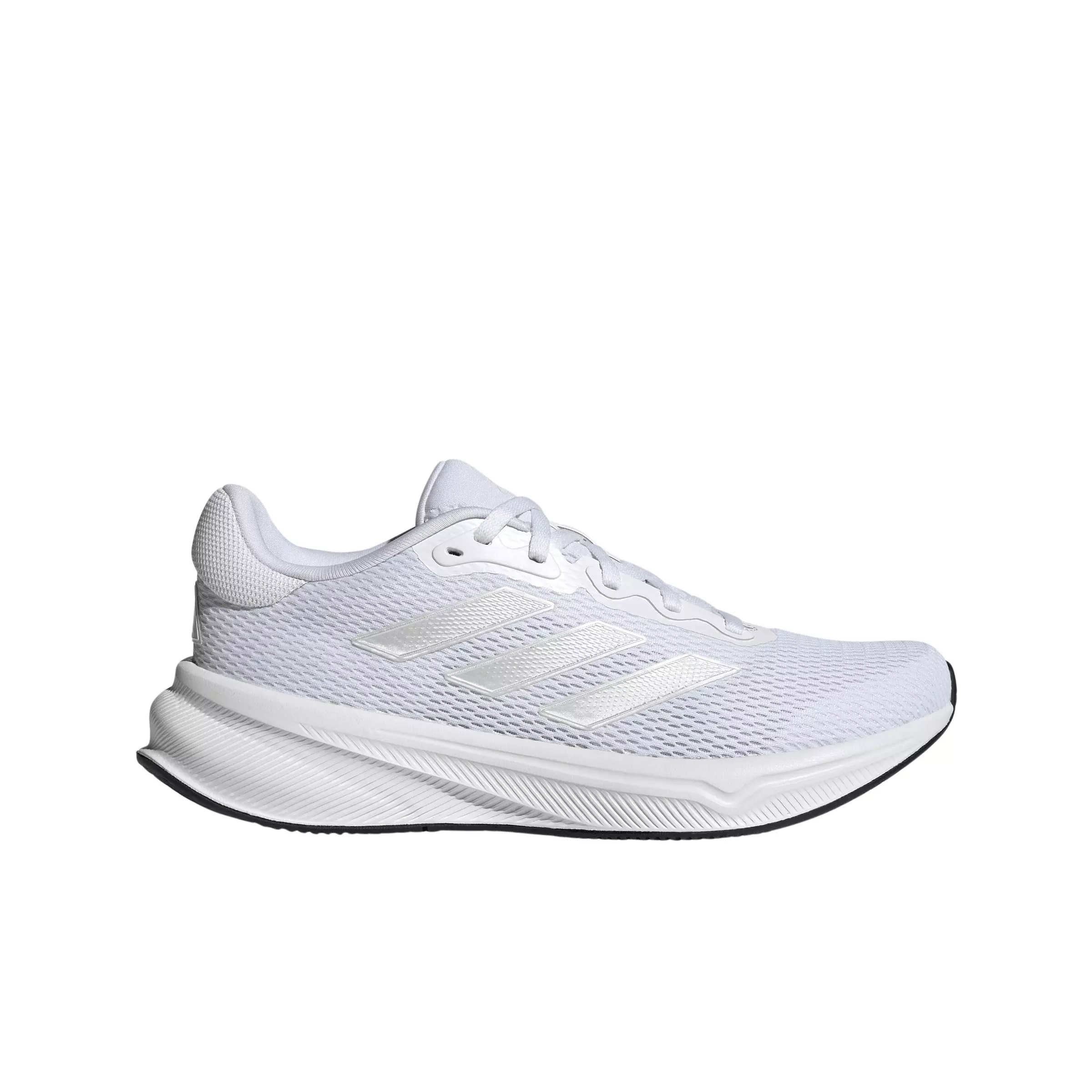 adidas Response "Ftwr White/Zero Metallic/Dash Grey" Women's Running Shoe - WHITE/ZERO/GREY