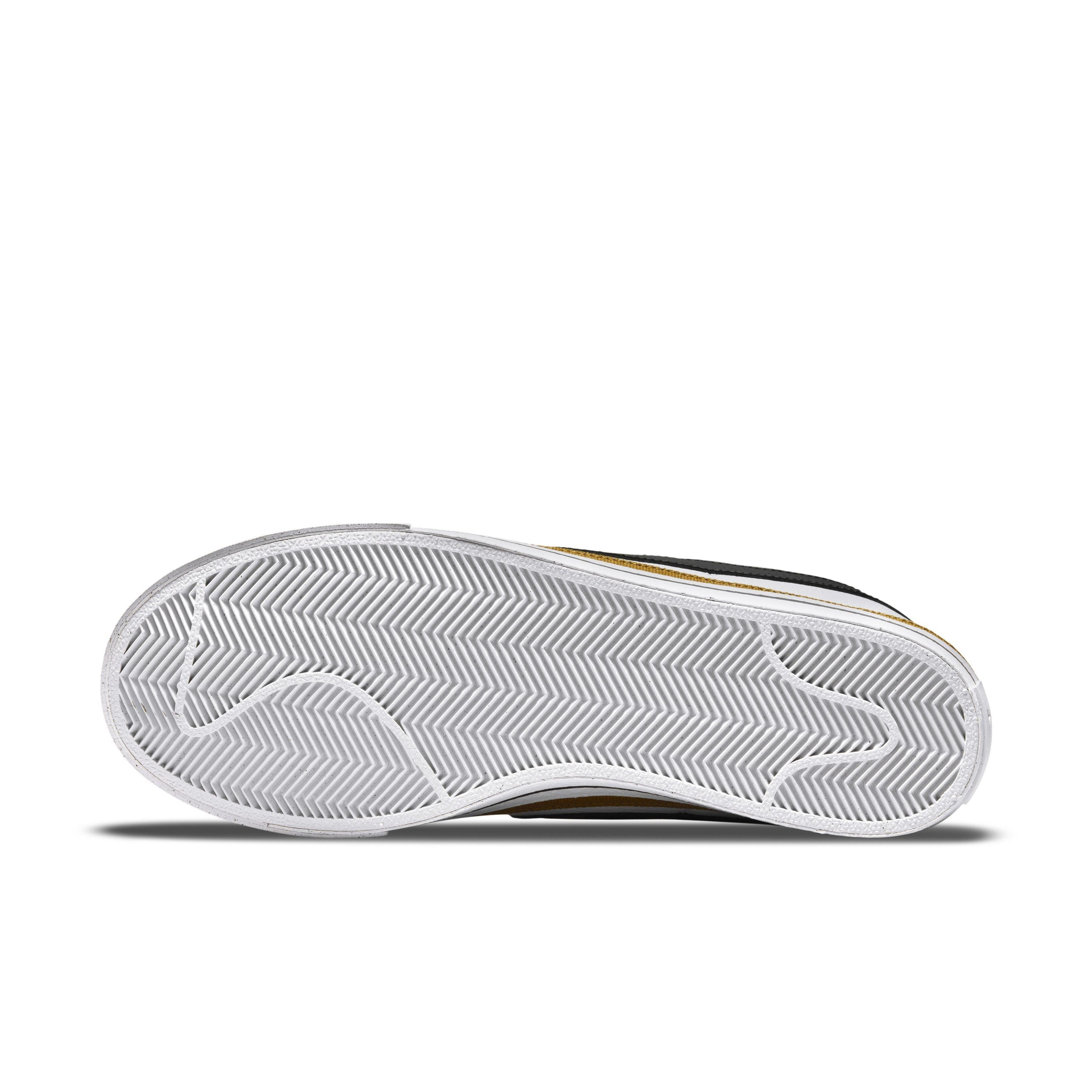 Nike Court Legacy Grade School Boys' "White/Black/Desert Ochre" Shoe