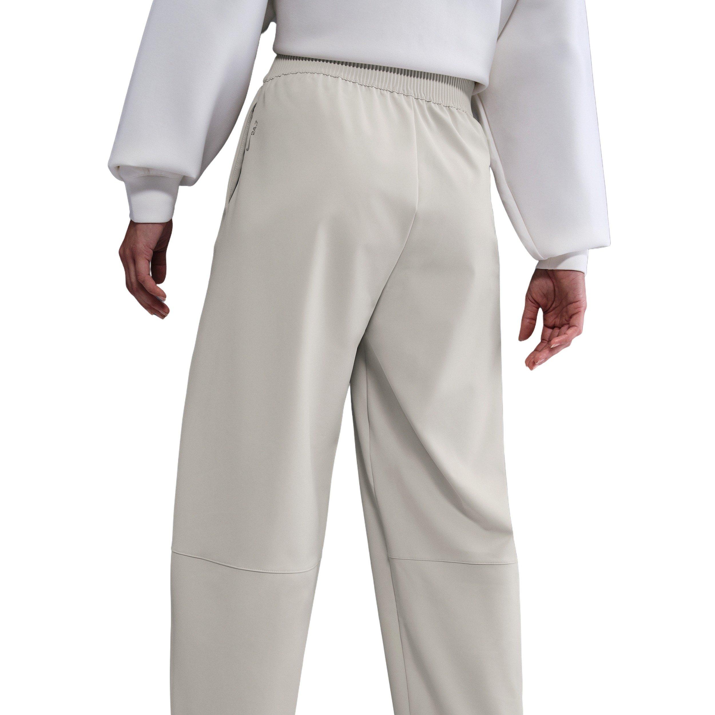 Nike Women's 24.7 PerfectStretch Dri-FIT High-Waisted Loose Barrel-Leg Pants -Brown - BROWN Thumbnail View 2