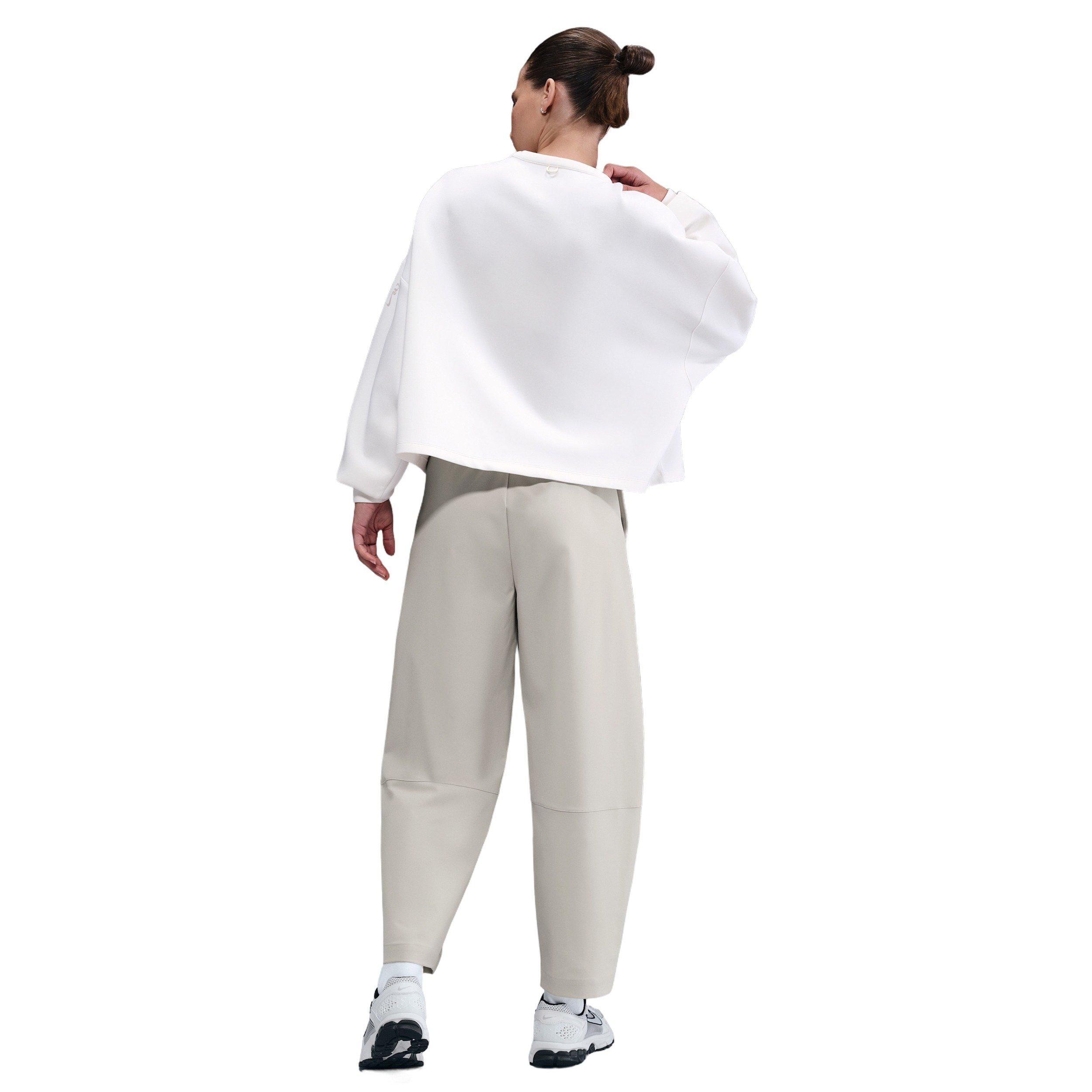 Nike Women's 24.7 PerfectStretch Dri-FIT High-Waisted Loose Barrel-Leg Pants -Brown - BROWN Thumbnail View 6