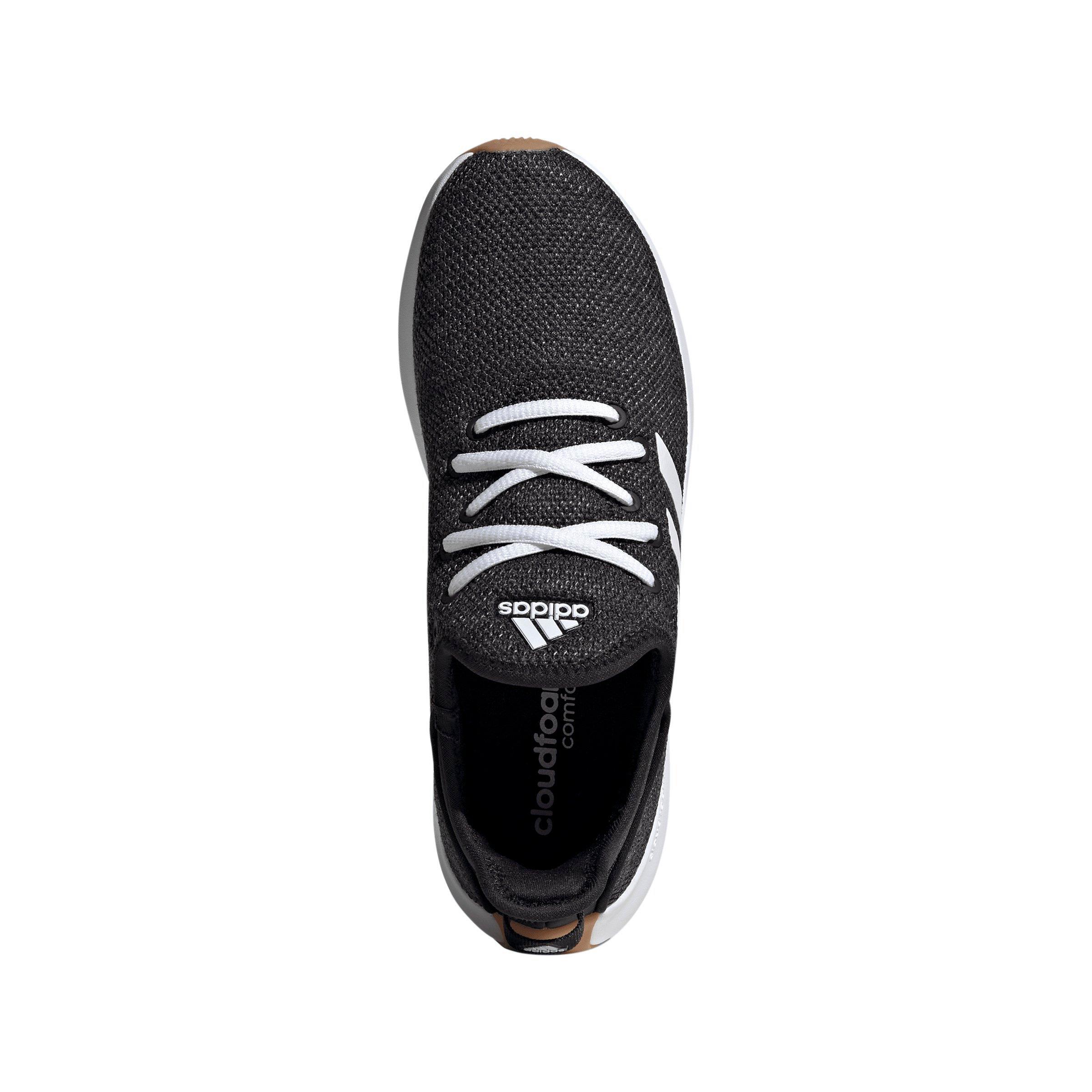 adidas Cloudfoam Pure "Core Black/Ftwr White/Grey Six" Women's Running Shoe - BLACK/WHITE/GREY Thumbnail View 5