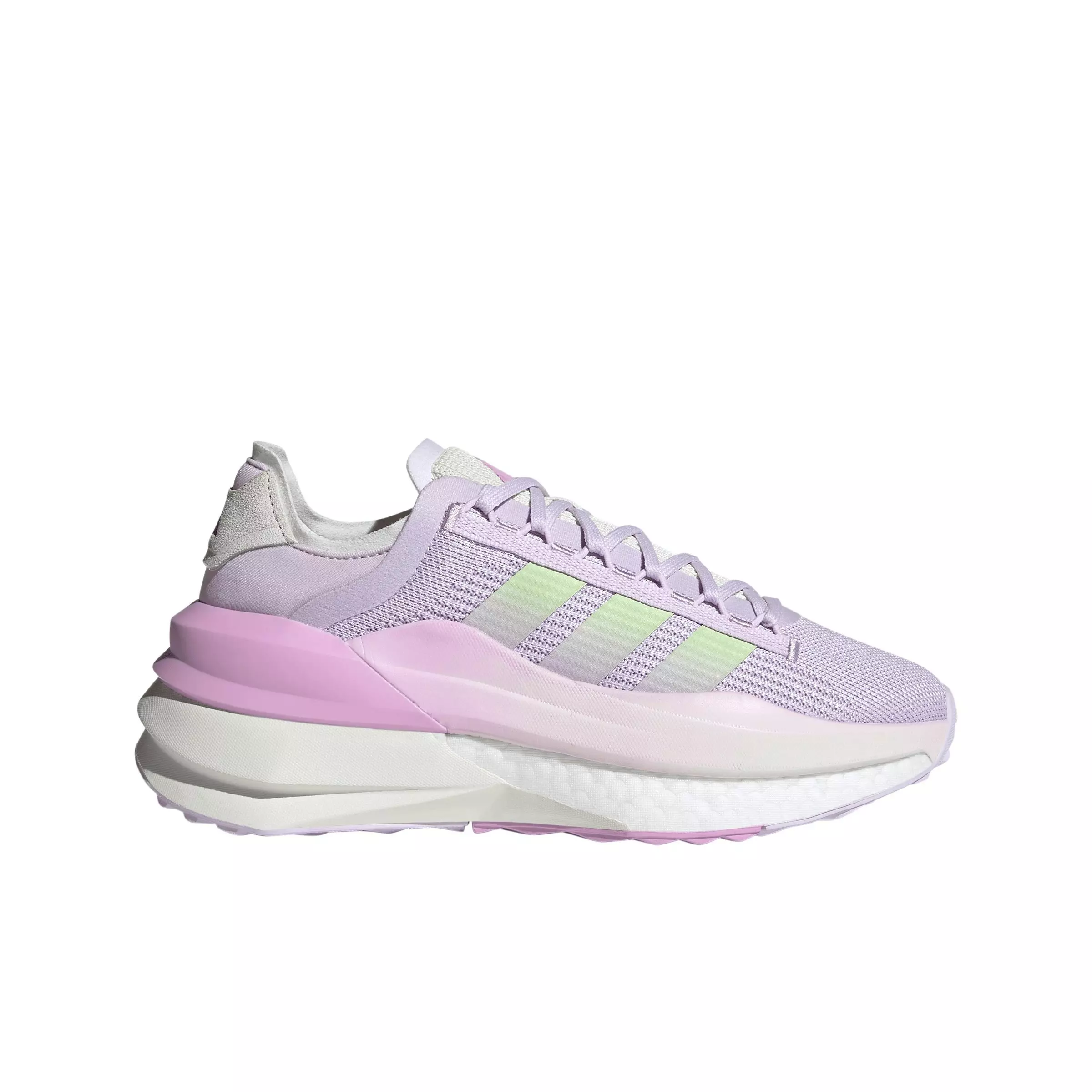 adidas Avryn_X "Ice Lavender/Green Spark/Bliss Lilac" Women's Running Shoe - LAVENDER/GREEN/LILAC