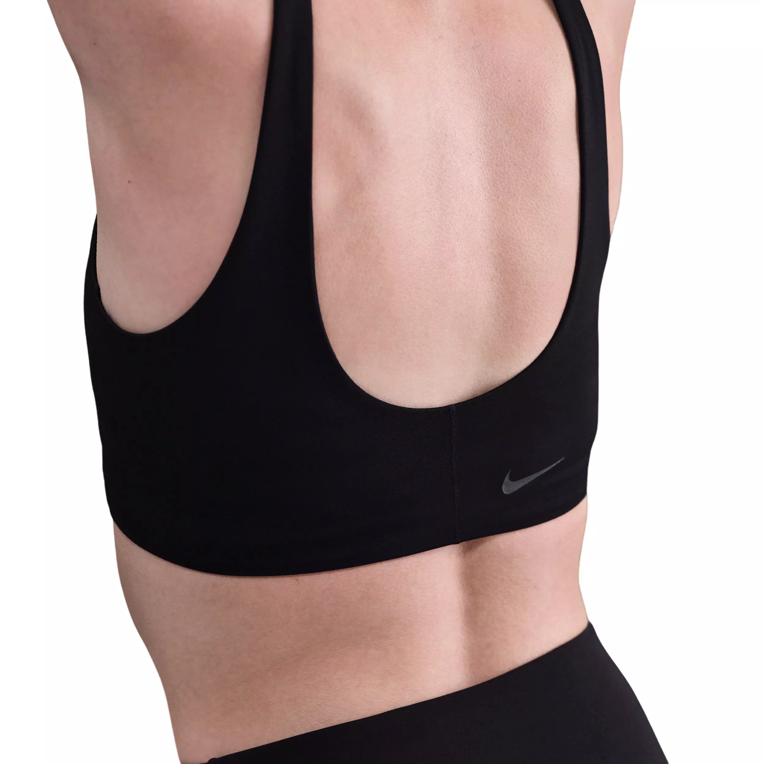 Nike Women's One Light-Support Capsule Padded Sports Bra - Black - BLACK
