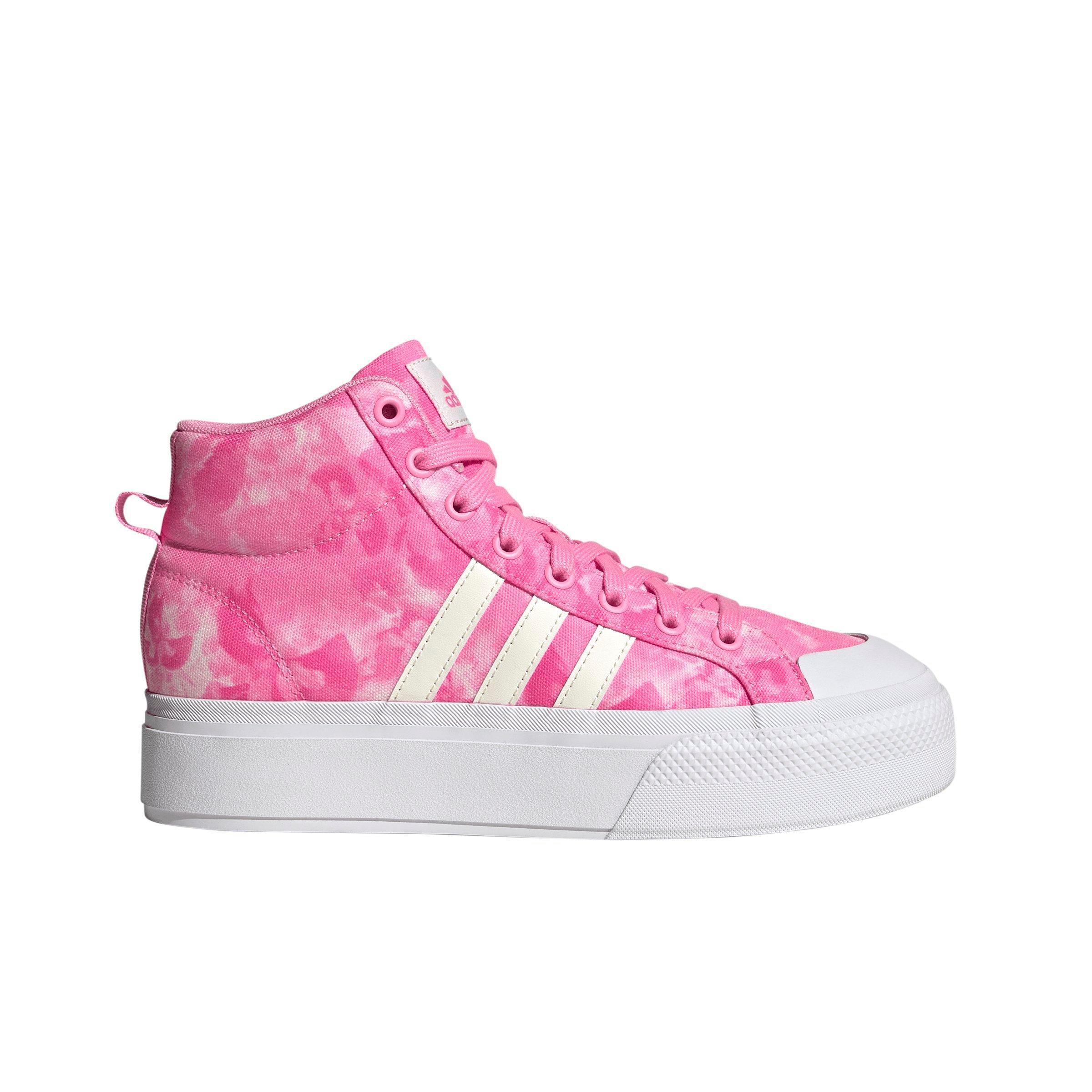 adidas Bravada 2.0 Platform Mid "Pulse Magenta/Off White/Ftwr White" Women's Shoe - MAGENTA/OFF WHITE/WHITE Thumbnail View 1