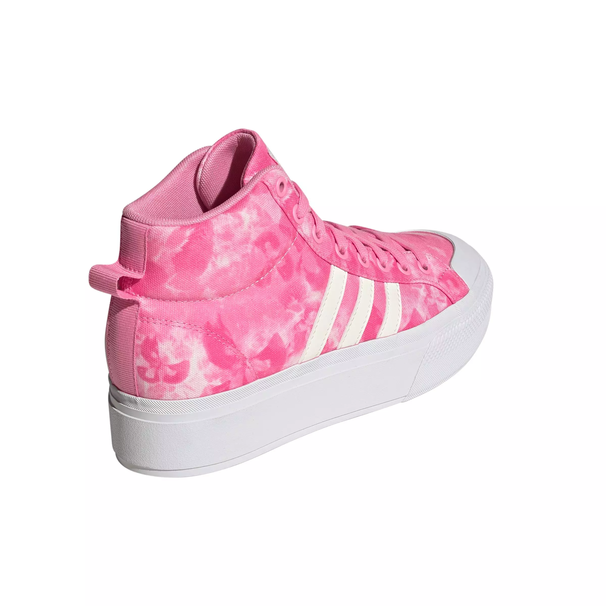 adidas Bravada 2.0 Platform Mid "Pulse Magenta/Off White/Ftwr White" Women's Shoe - MAGENTA/OFF WHITE/WHITE