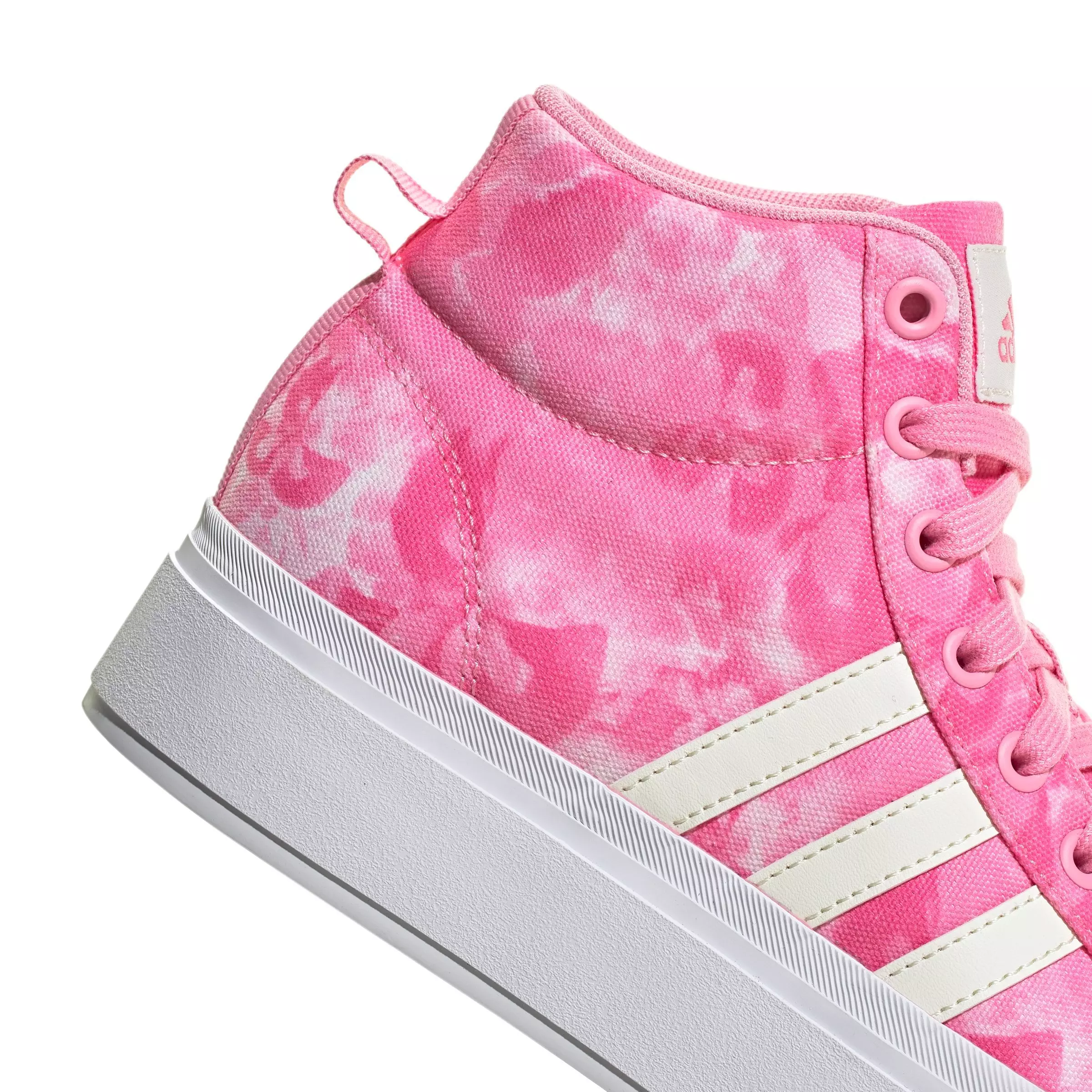 adidas Bravada 2.0 Platform Mid "Pulse Magenta/Off White/Ftwr White" Women's Shoe - MAGENTA/OFF WHITE/WHITE