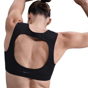 Nike Women's Zenvy Light-Support Lightly Lined Sports Bra -Black