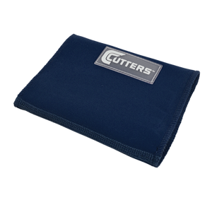 Cutters 0197 Triple Playmaker Wrist Coach Wristband - NAVY