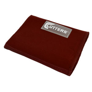 Cutters 0197 Triple Playmaker Wrist Coach Wristband - RED