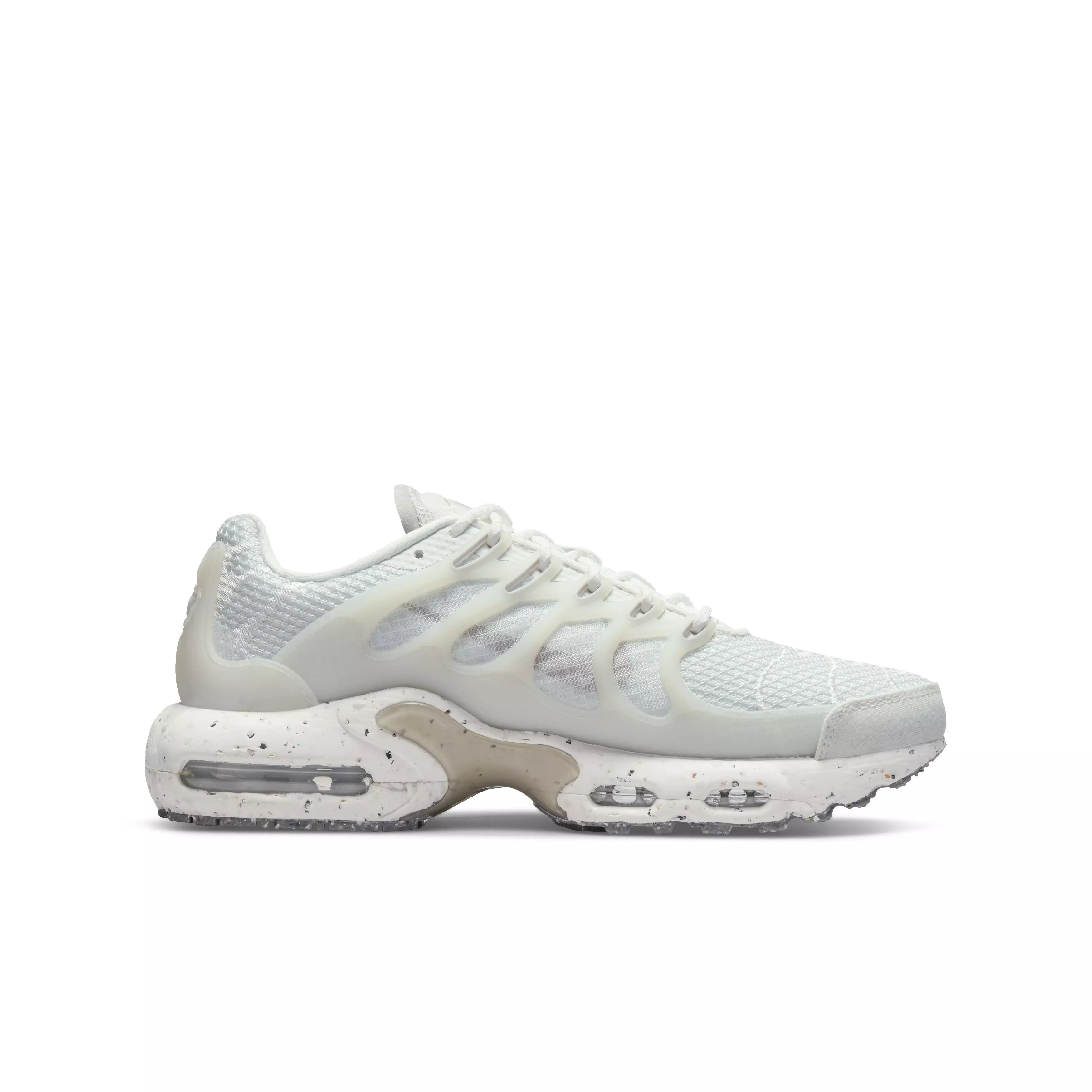 Nike Air Max Terrascape Plus "White/Light Grey" Grade School Boys' Shoe - WHITE/LT GREY