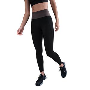 Nike Women's Universa Med-Support High-Waisted 7/8 Leggings w/Pockets -Black