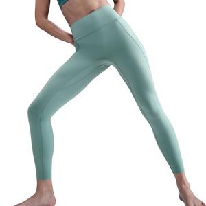 Nike Women's Universa Med-Support High-Waisted 7/8 Leggings w/Pockets -Green