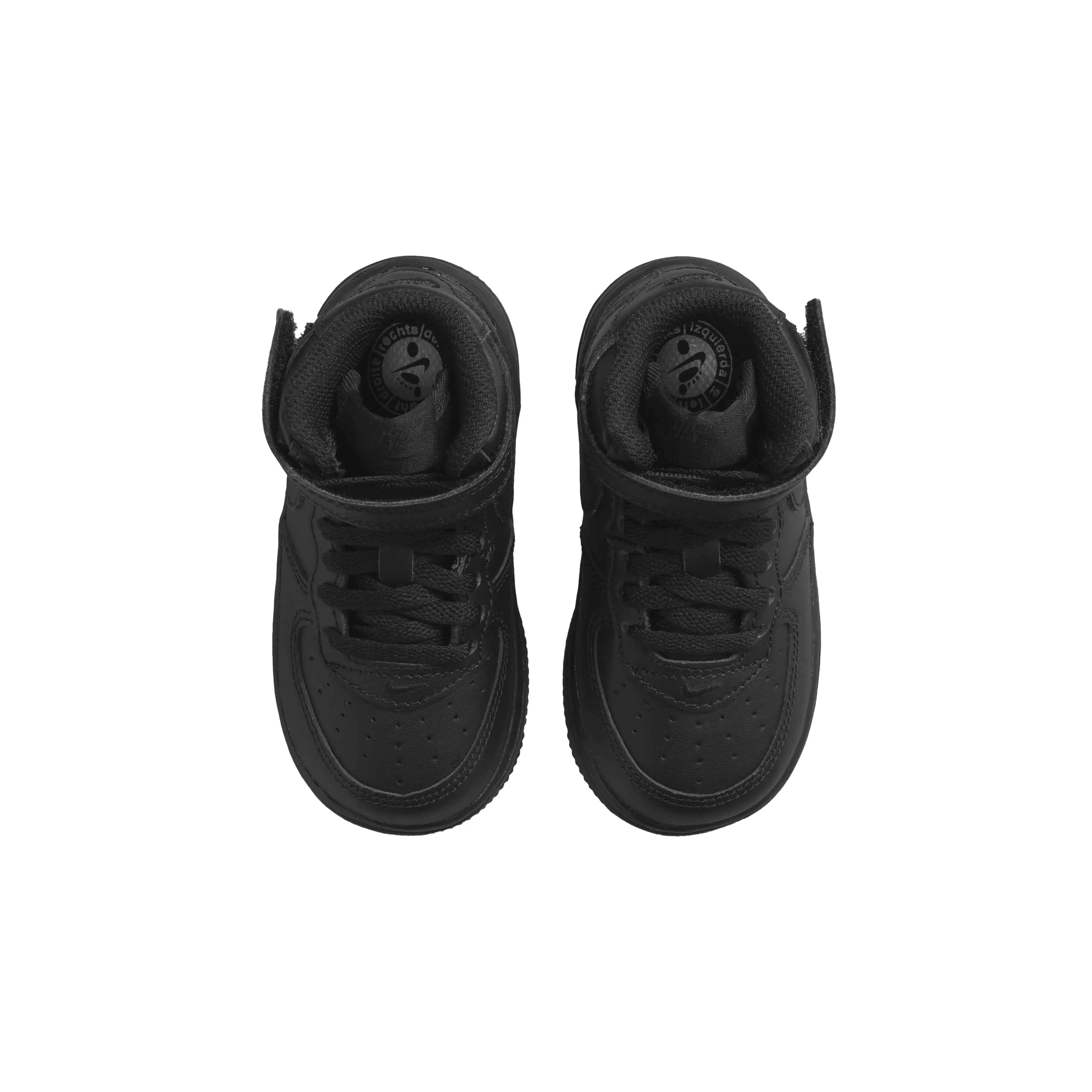 Nike Force 1 Mid LE "Black" Infant Boys' Shoe - BLACK