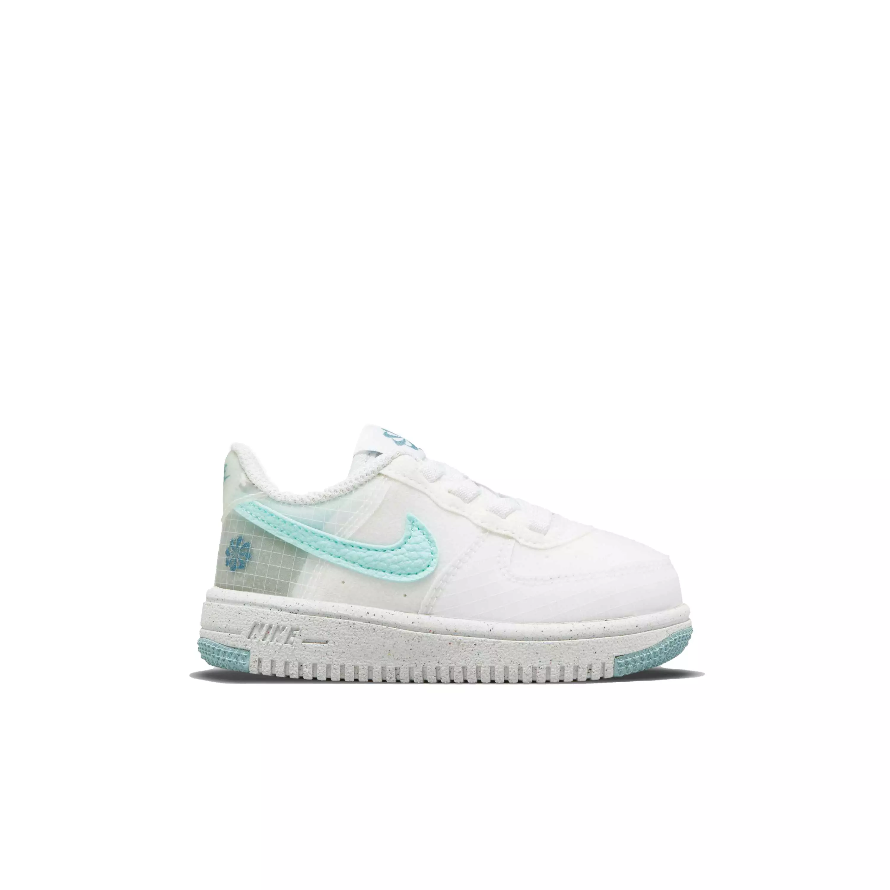 Nike Force 1 Crater "White/Copa/Riftblue/Volt" Infant Boys' Shoe - WHITE