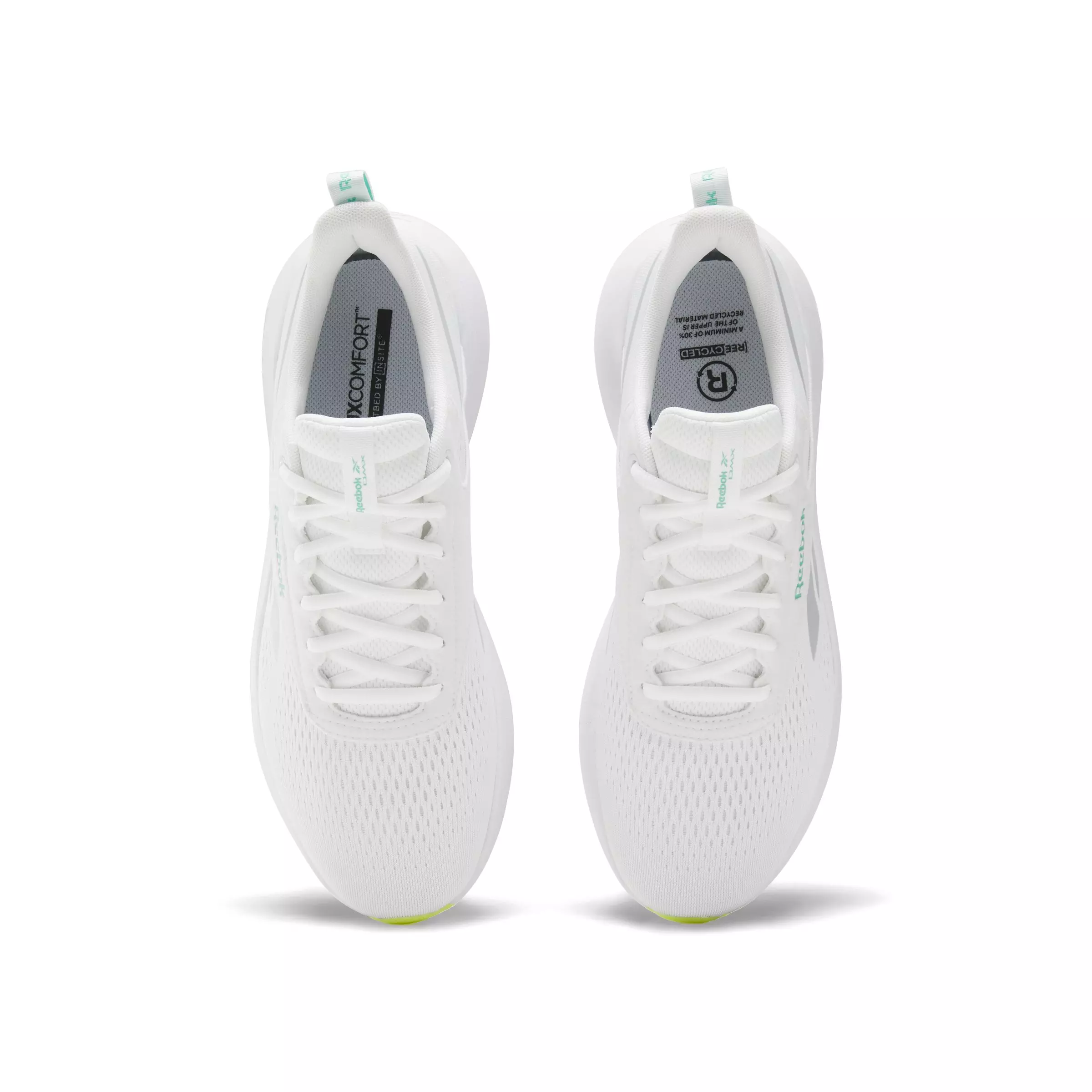 Reebok DMX Comfort+ "White/Grey 1/Digital Lime" Unisex Walking Shoe - WHITE/GREY/LIME