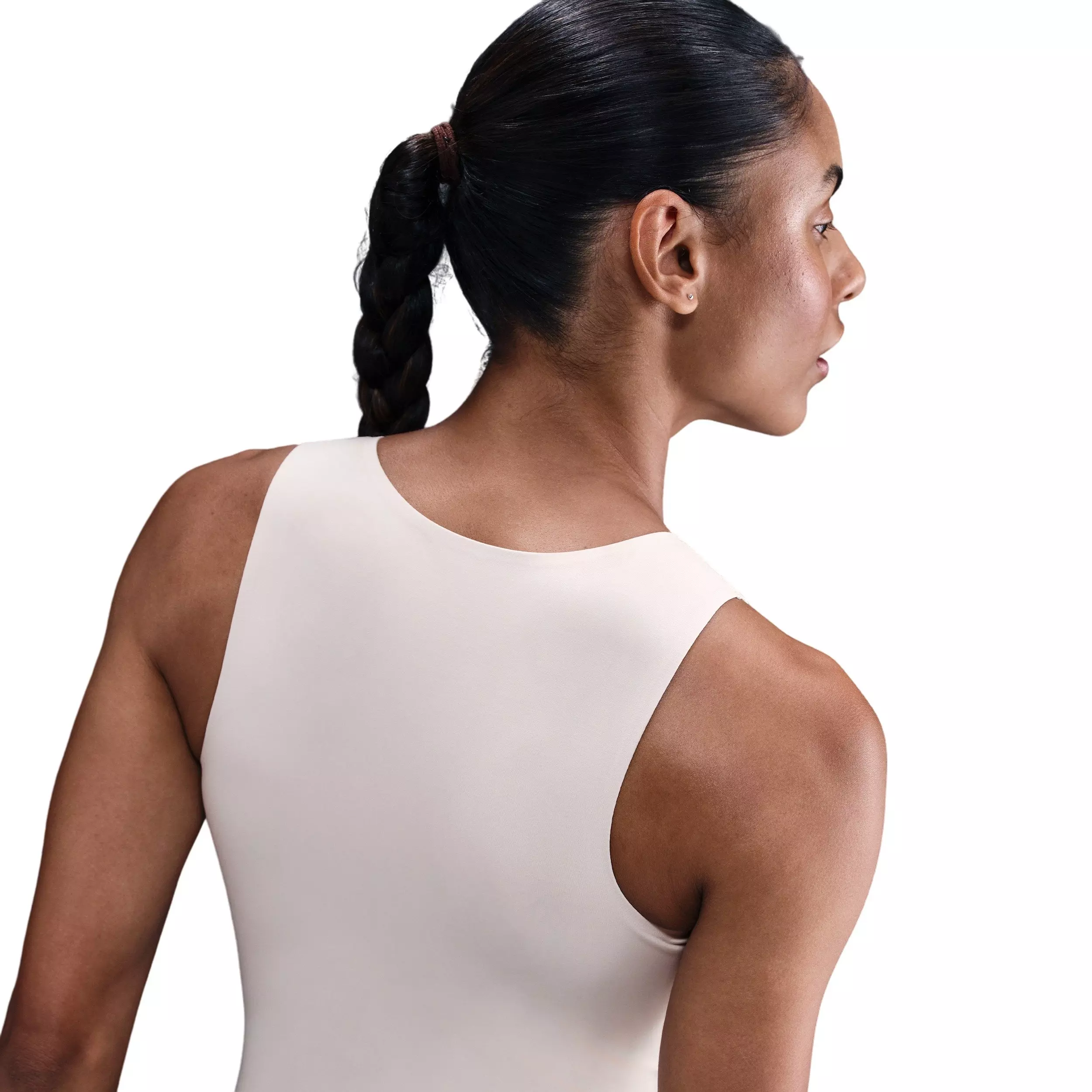 Nike Women's Form Tank Bodysuit -Brown - BROWN