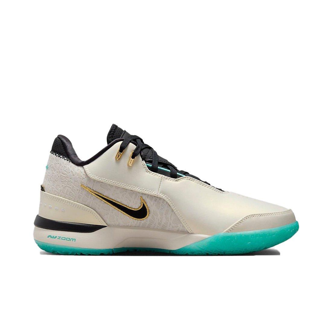 Nike LeBron NXXT Gen AMPD "Light Orewood Brown/Washed Teal-Metallic Gold-Black" Men's Basketball Shoe - LT BROWN/TEAL/BLACK Thumbnail View 1