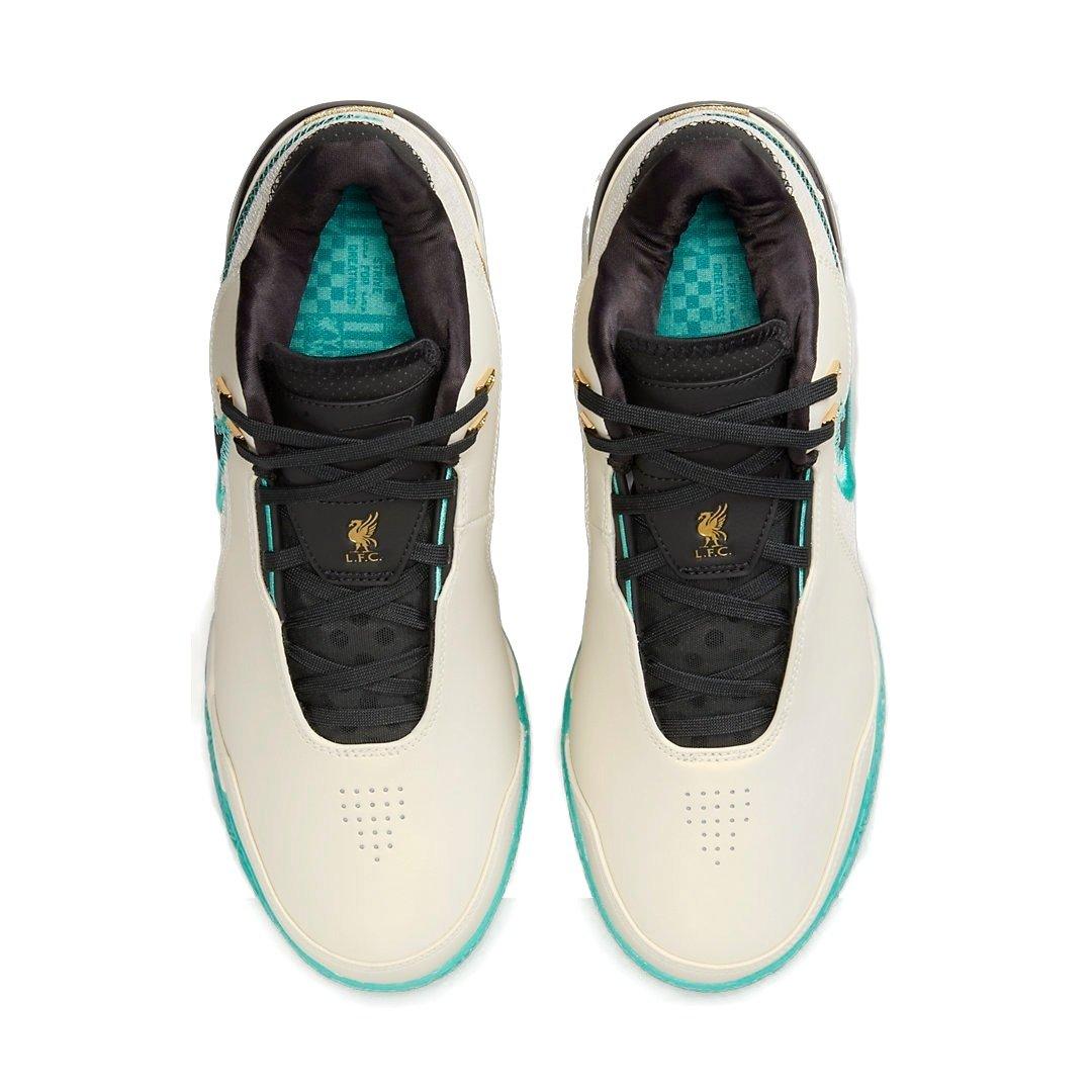 Nike LeBron NXXT Gen AMPD "Light Orewood Brown/Washed Teal-Metallic Gold-Black" Men's Basketball Shoe - LT BROWN/TEAL/BLACK Thumbnail View 4
