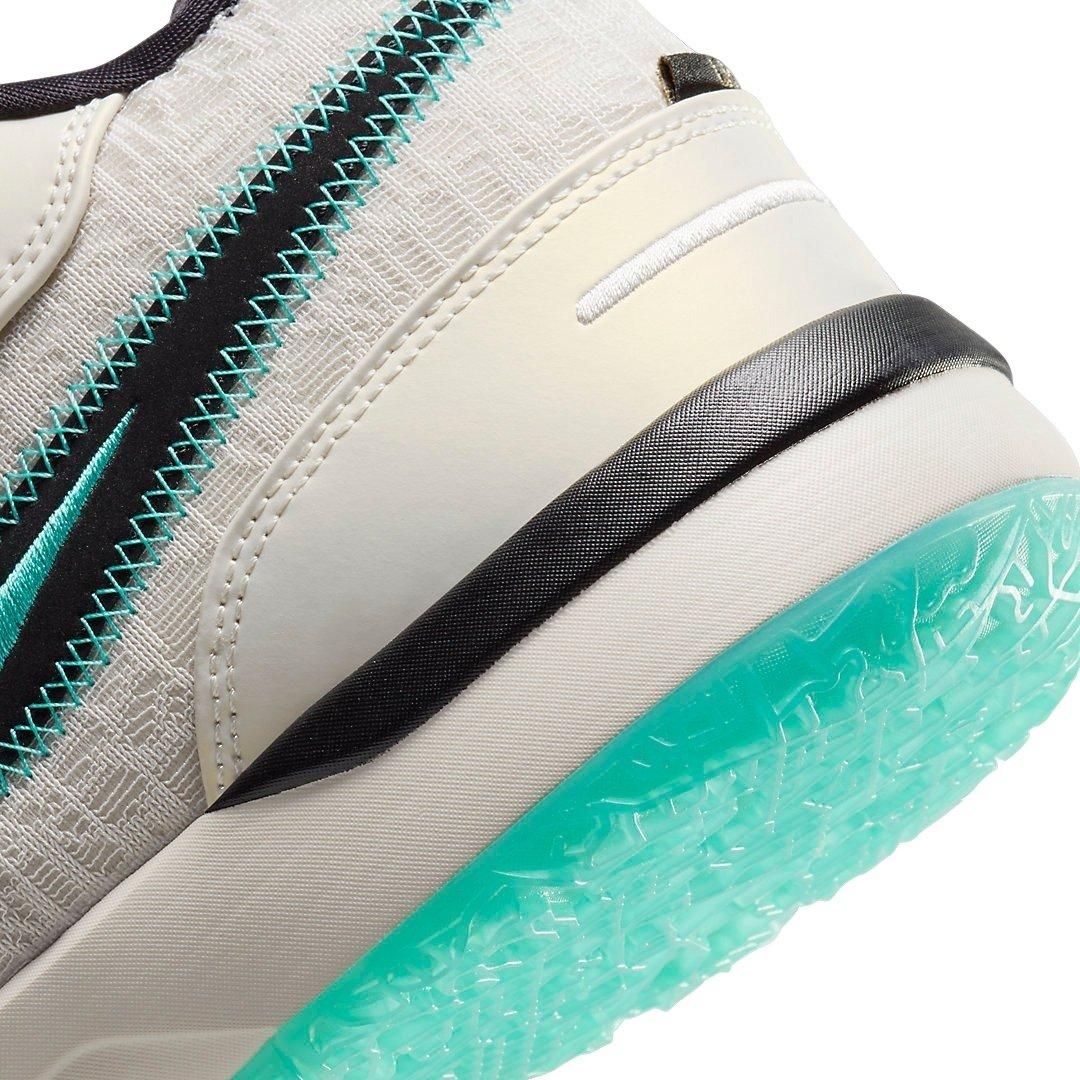 Nike LeBron NXXT Gen AMPD "Light Orewood Brown/Washed Teal-Metallic Gold-Black" Men's Basketball Shoe - LT BROWN/TEAL/BLACK Thumbnail View 7