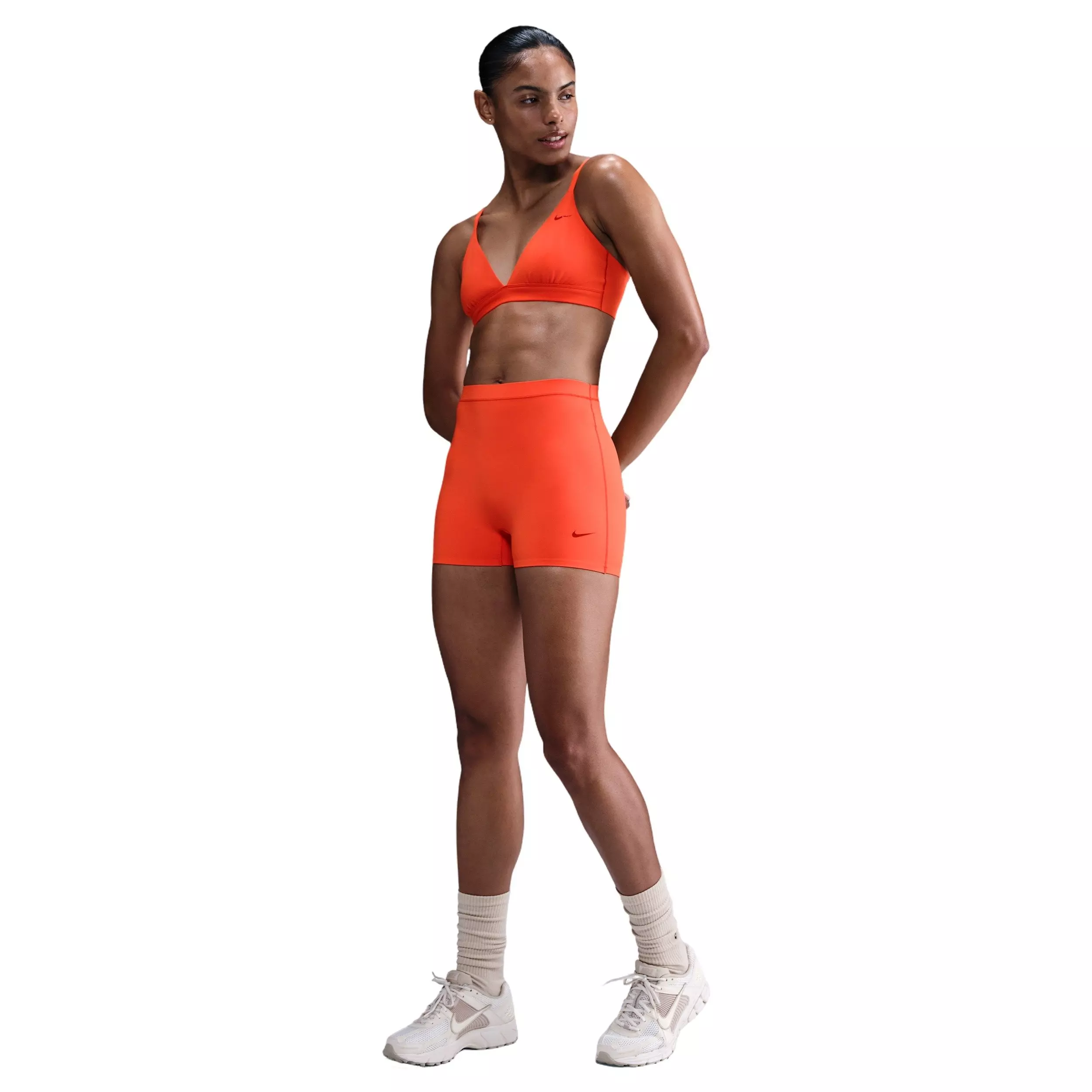 Nike Women's Form Boyshorts -Red - RED