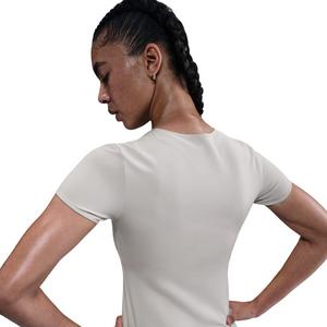 Nike Women's Dorm Short-Sleeve Top -Brown