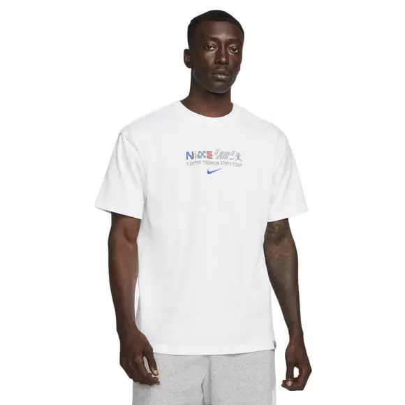 white nike basketball shirt