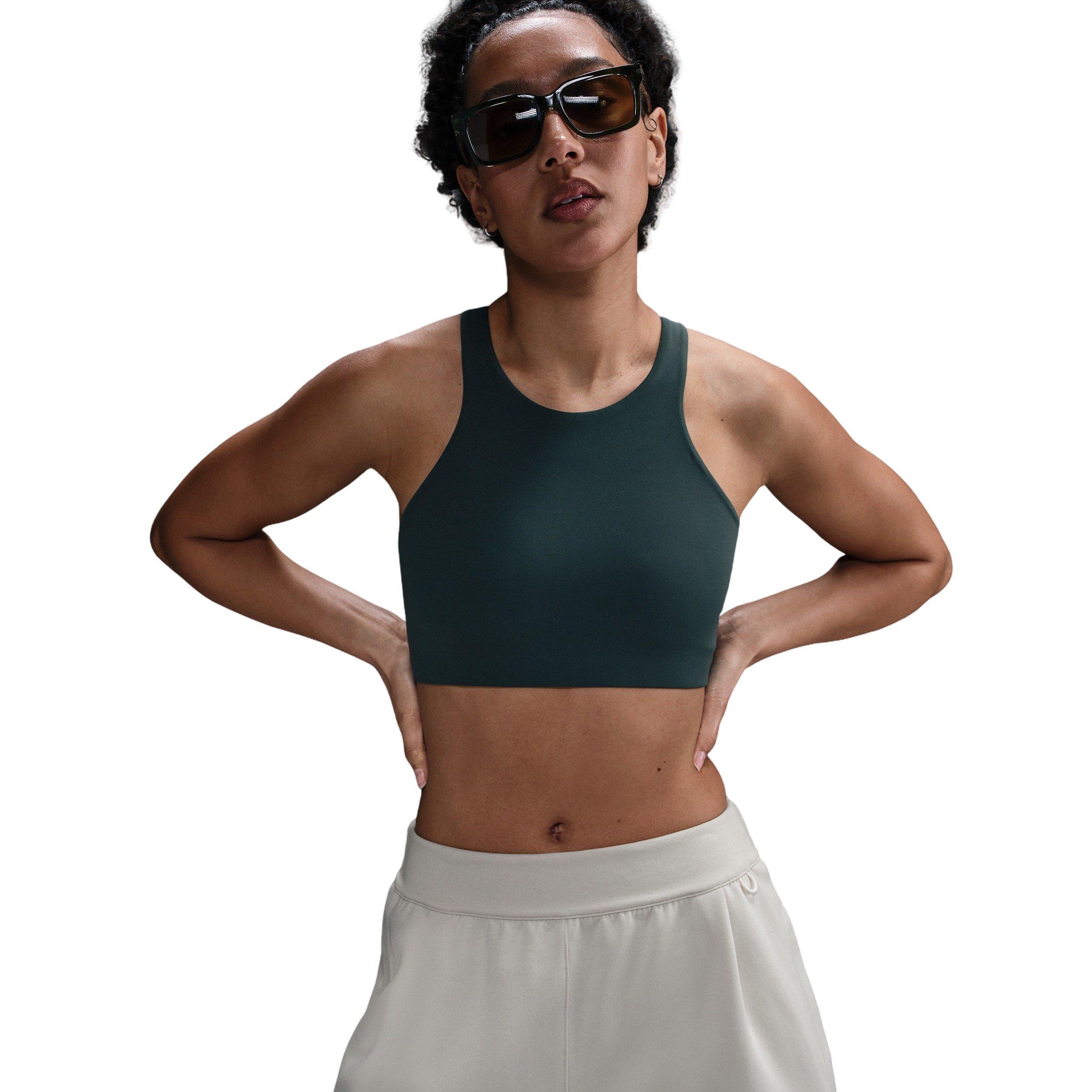 Nike Women's 24.7 ImpossiblySoft Dri-FIT Mid-Rise Loose 4" Shorts -Brown - BROWN Thumbnail View 3