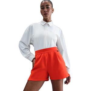 Nike Women's 24.7 ImpossiblySoft Dri-FIT Mid-Rise Loose 4" Shorts -Red