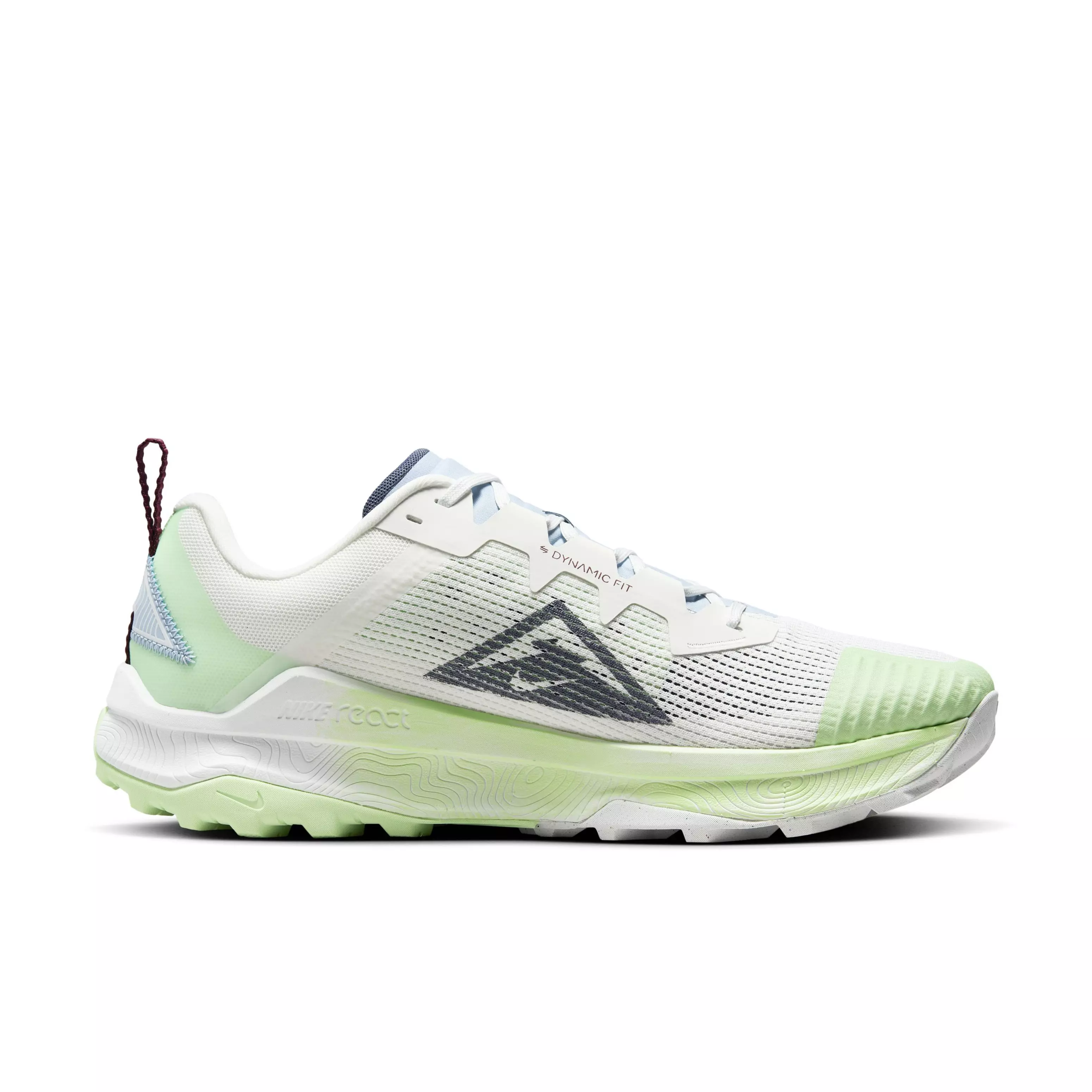 Nike Wildhorse 8 "Summit White/Vapor Green/Light Armory Blue/Thunder Blue" Men's Trail Running Shoe - WHITE/GREEN/LT BLUE/BLUE